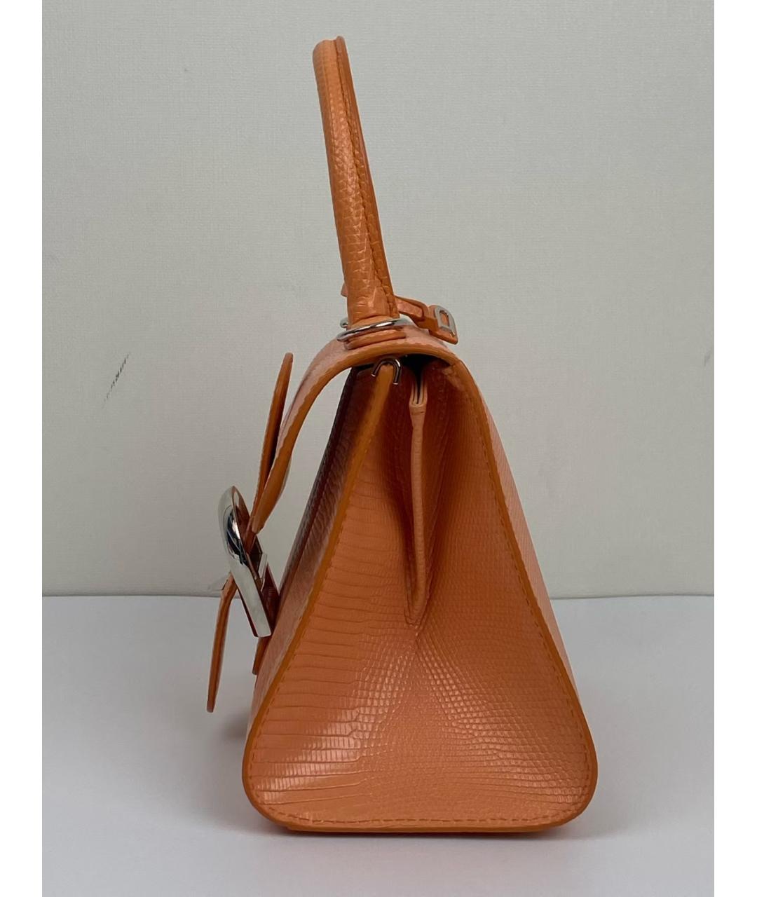 DELVAUX Коричневая кожаная сумка через плечо, фото 4