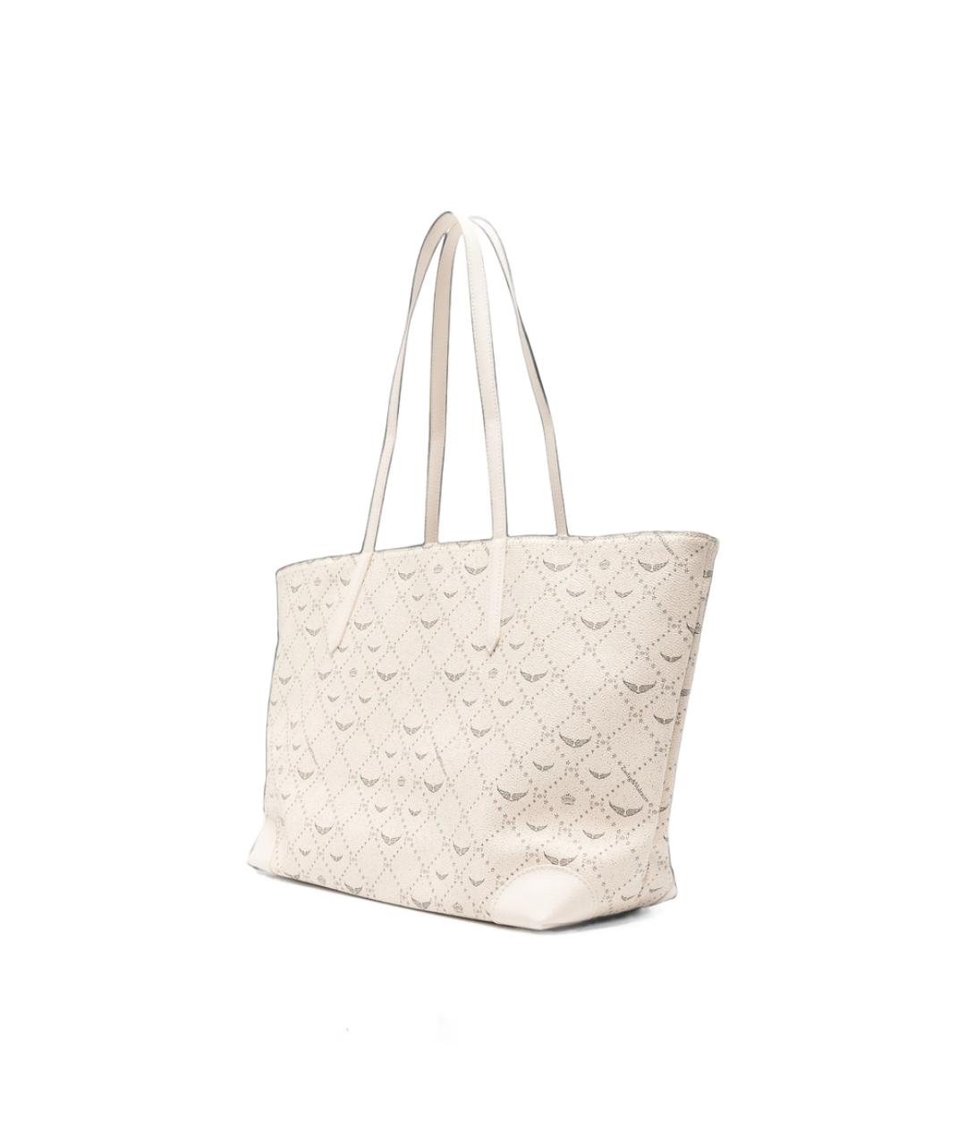 ZADIG & VOLTAIRE Белая сумка тоут, фото 3