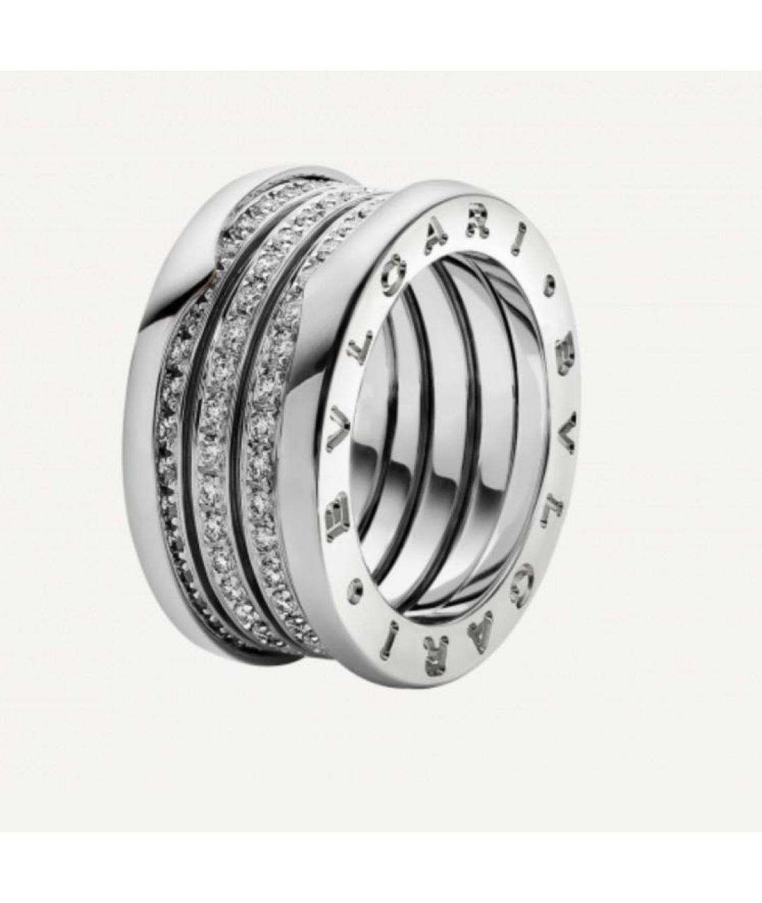 BVLGARI Белое кольцо из белого золота, фото 7