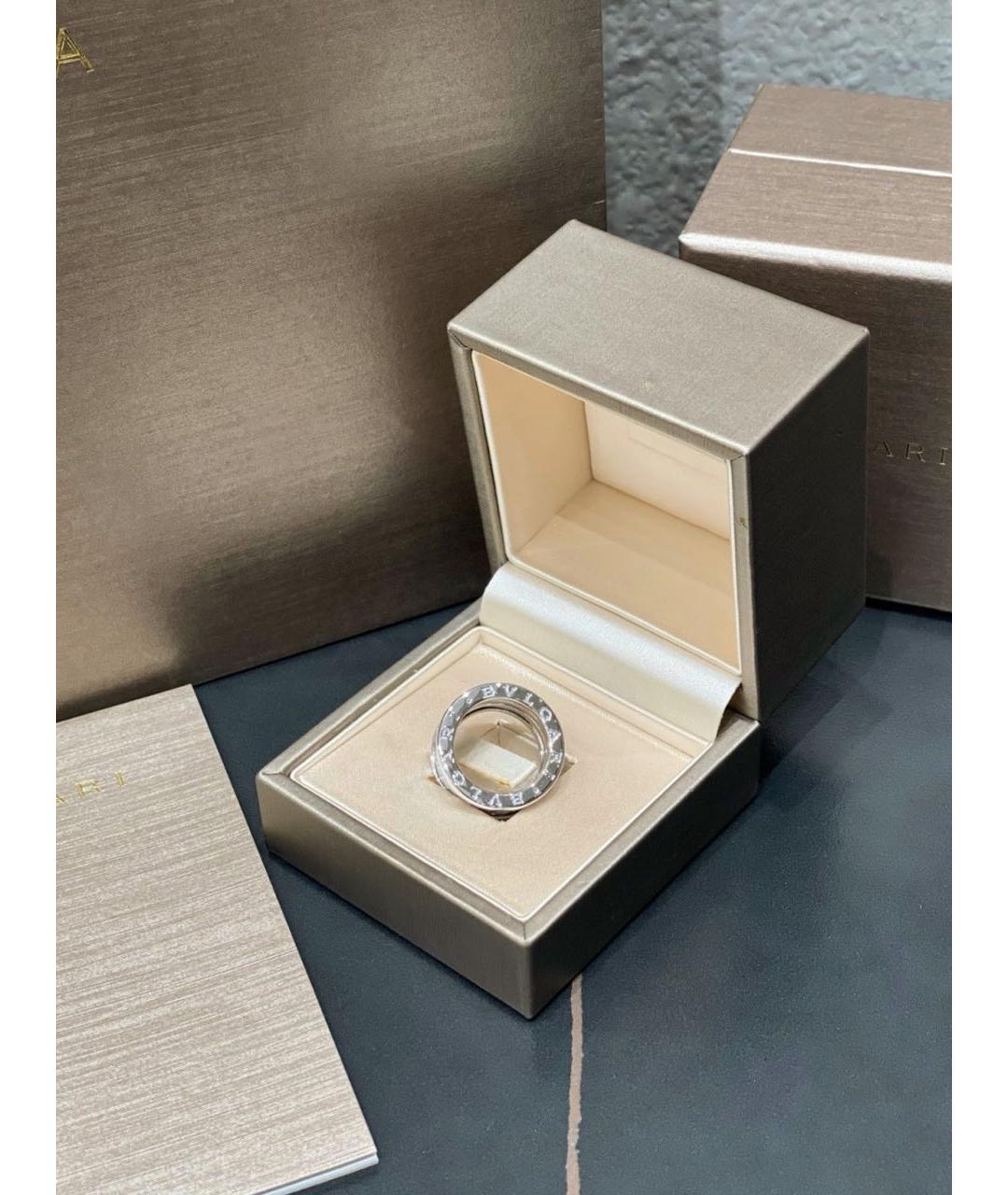 BVLGARI Белое кольцо из белого золота, фото 6