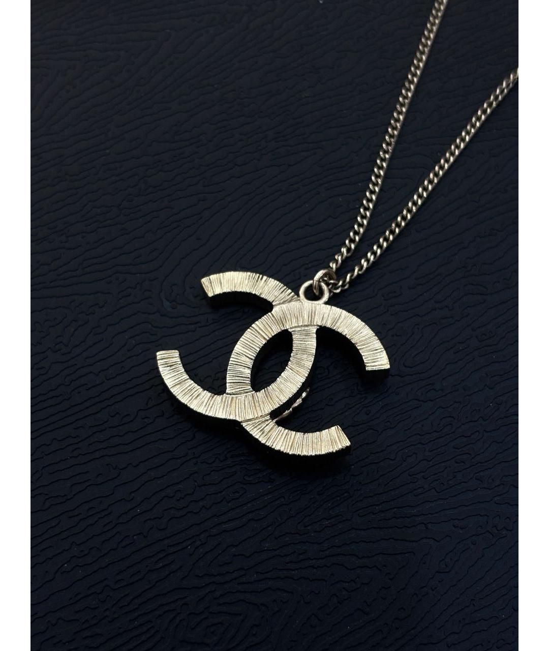CHANEL Серебряное колье, фото 2