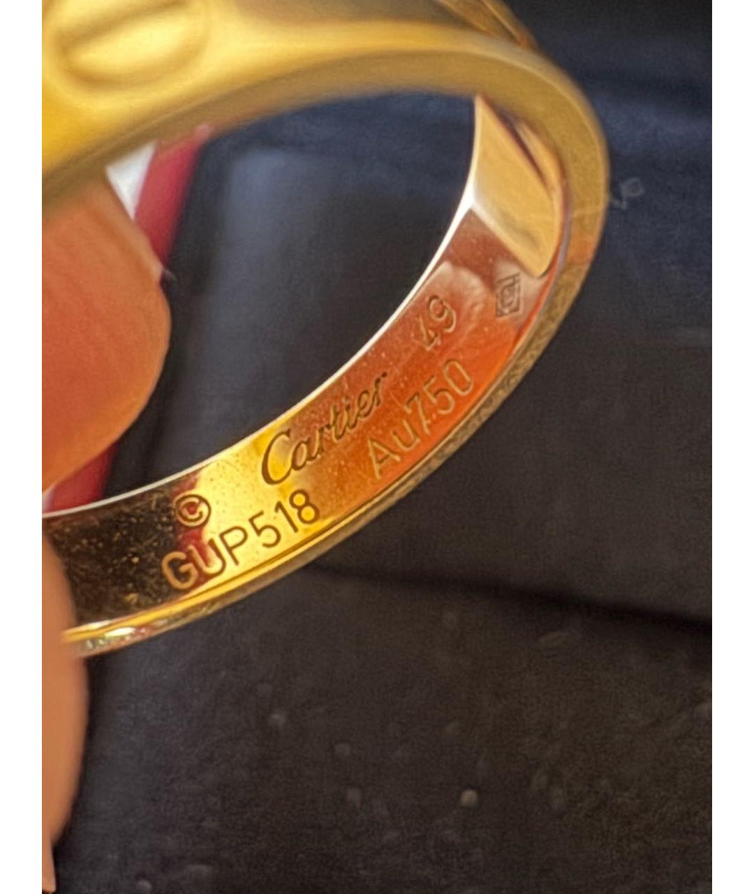 CARTIER Золотое кольцо из розового золота, фото 3