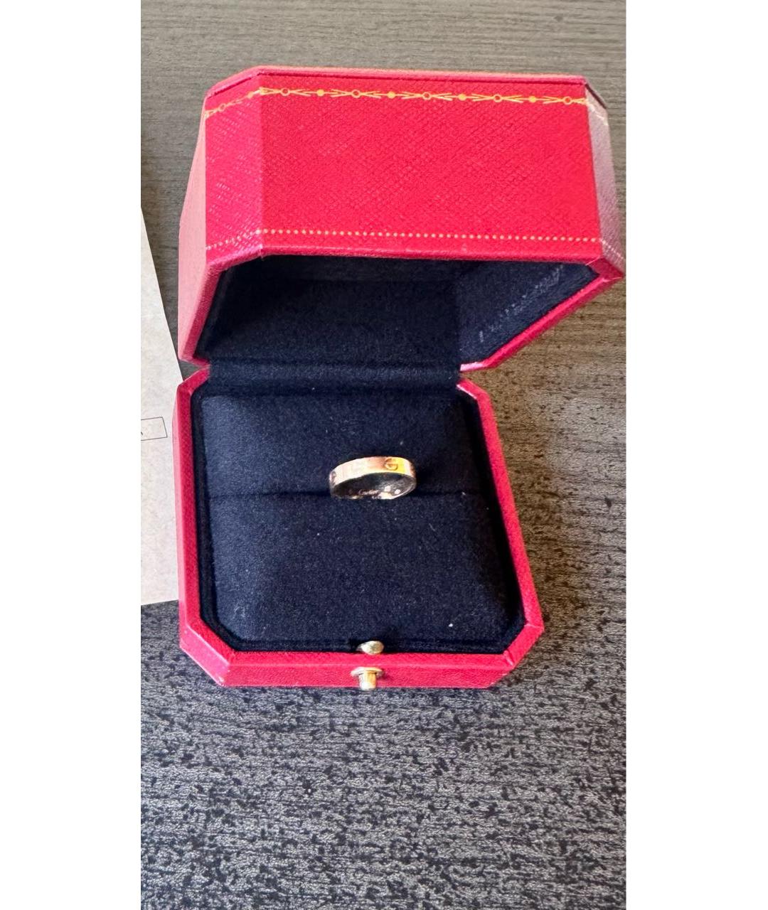 CARTIER Золотое кольцо из розового золота, фото 5