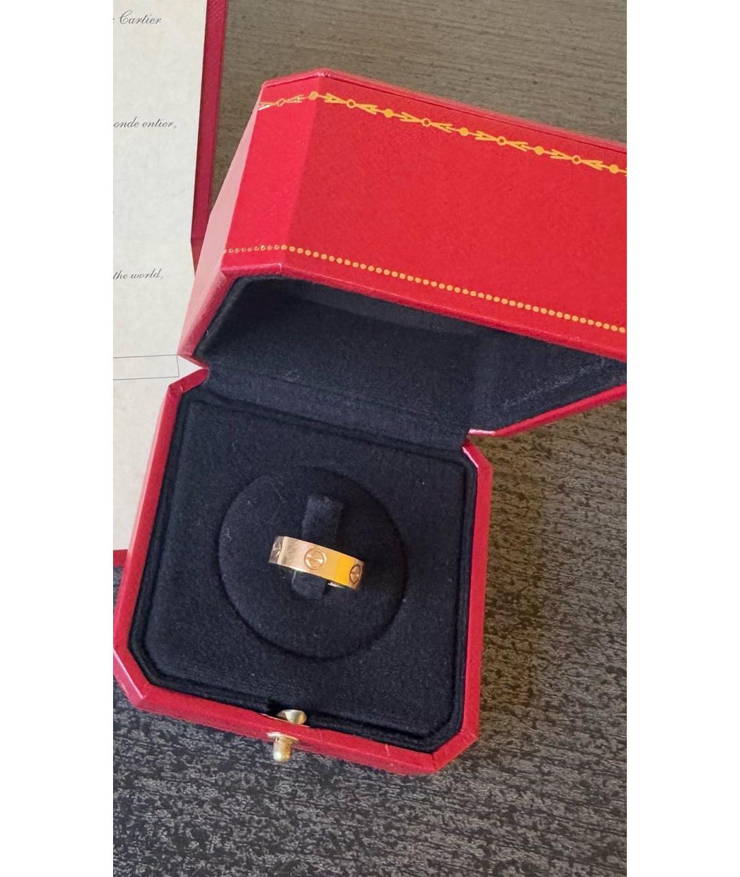 CARTIER Золотое кольцо из розового золота, фото 5