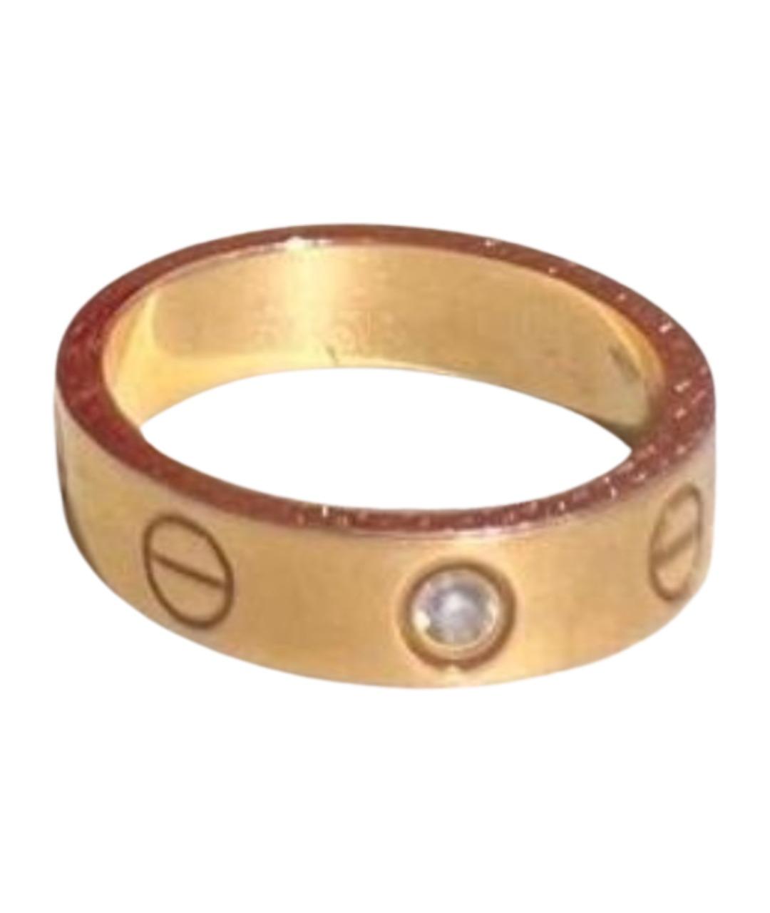 CARTIER Золотое кольцо из розового золота, фото 1