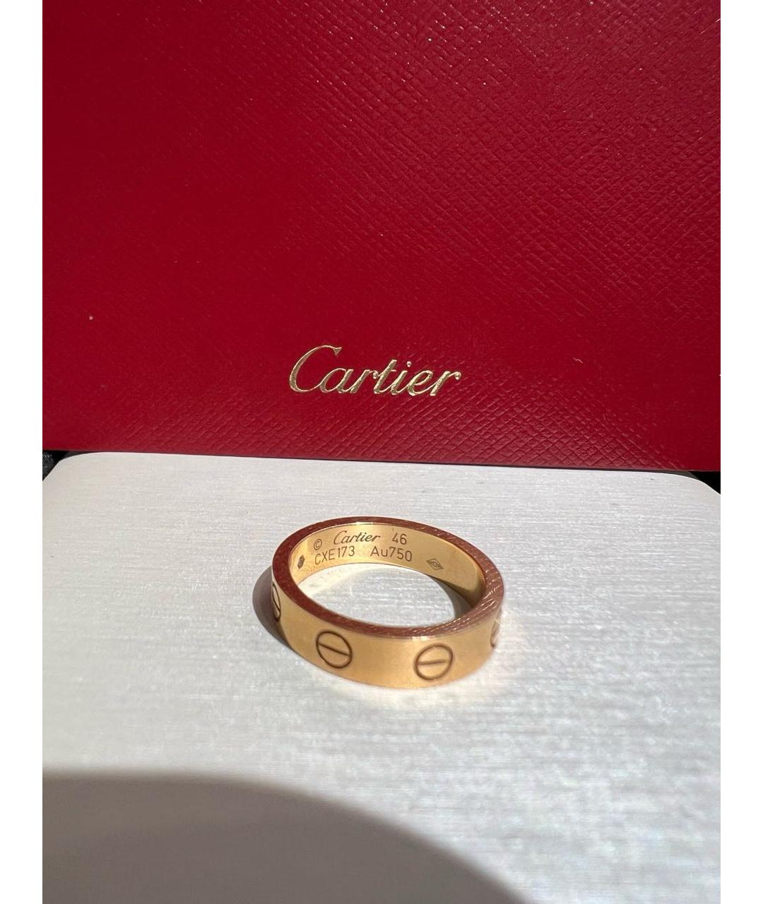 CARTIER Золотое кольцо из розового золота, фото 2
