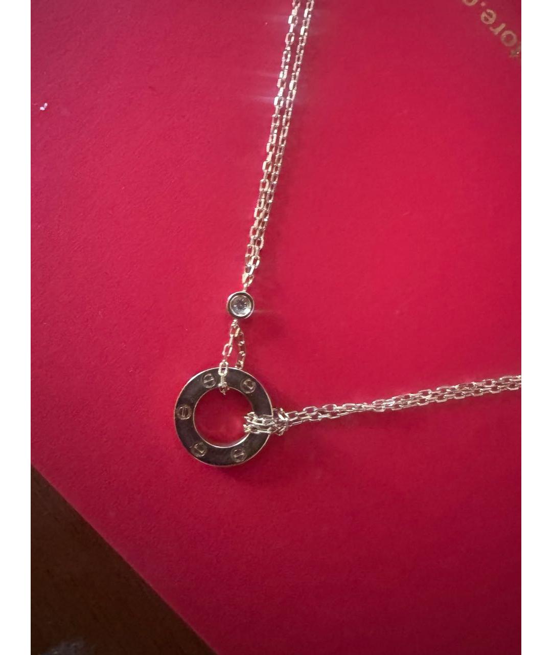 CARTIER Золотая подвеска из желтого золота, фото 3