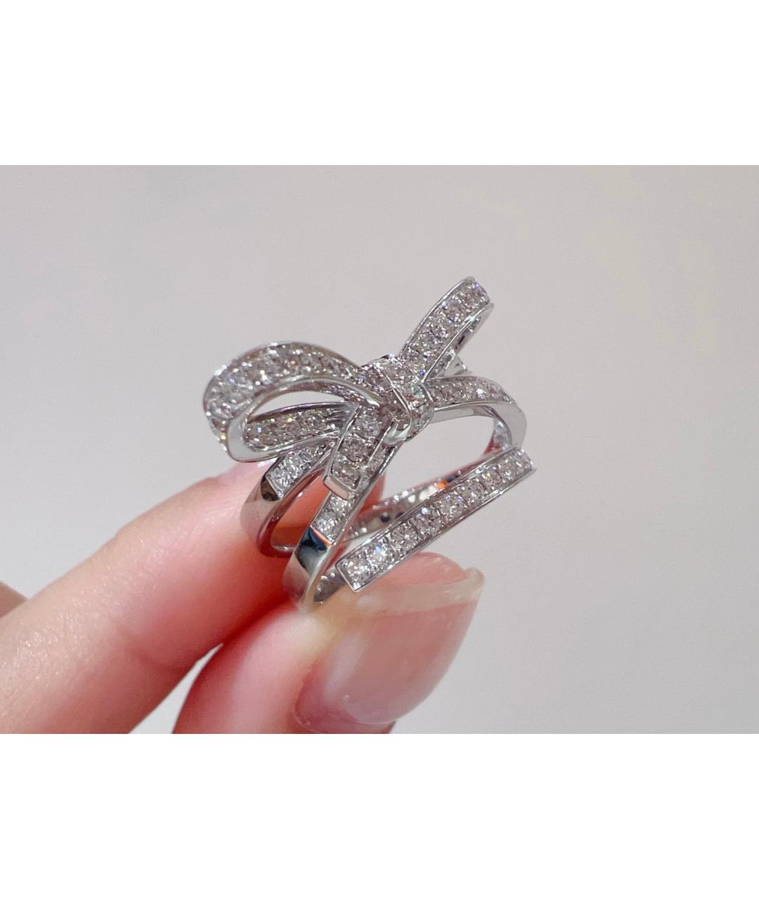 CHANEL Серебряное кольцо из белого золота, фото 4