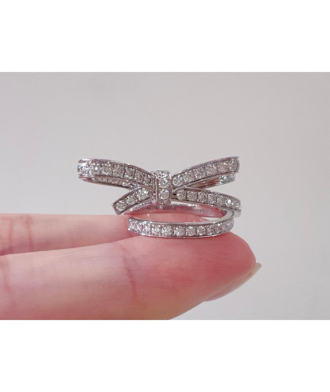 CHANEL Серебряное кольцо из белого золота, фото 9