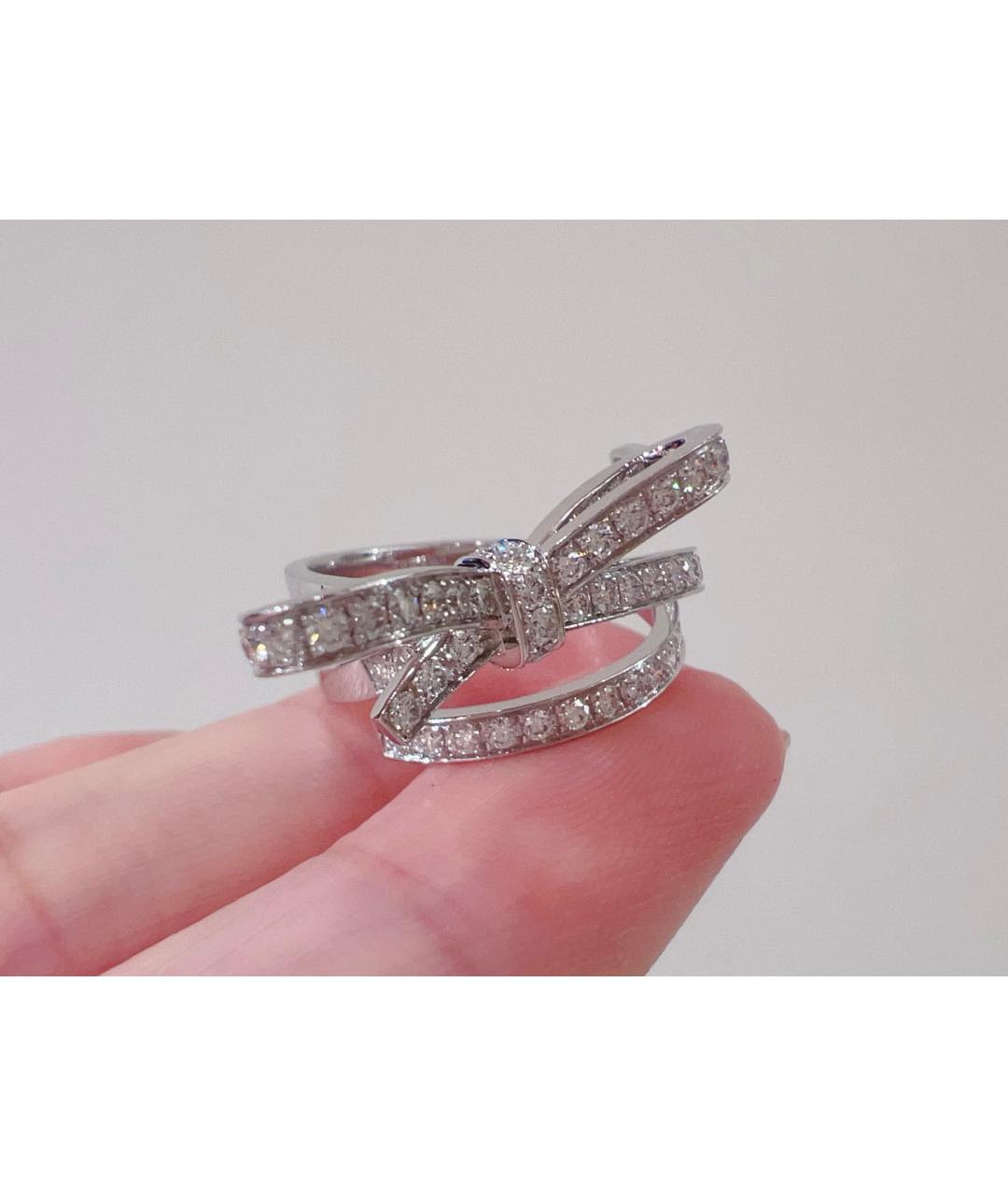 CHANEL Серебряное кольцо из белого золота, фото 3