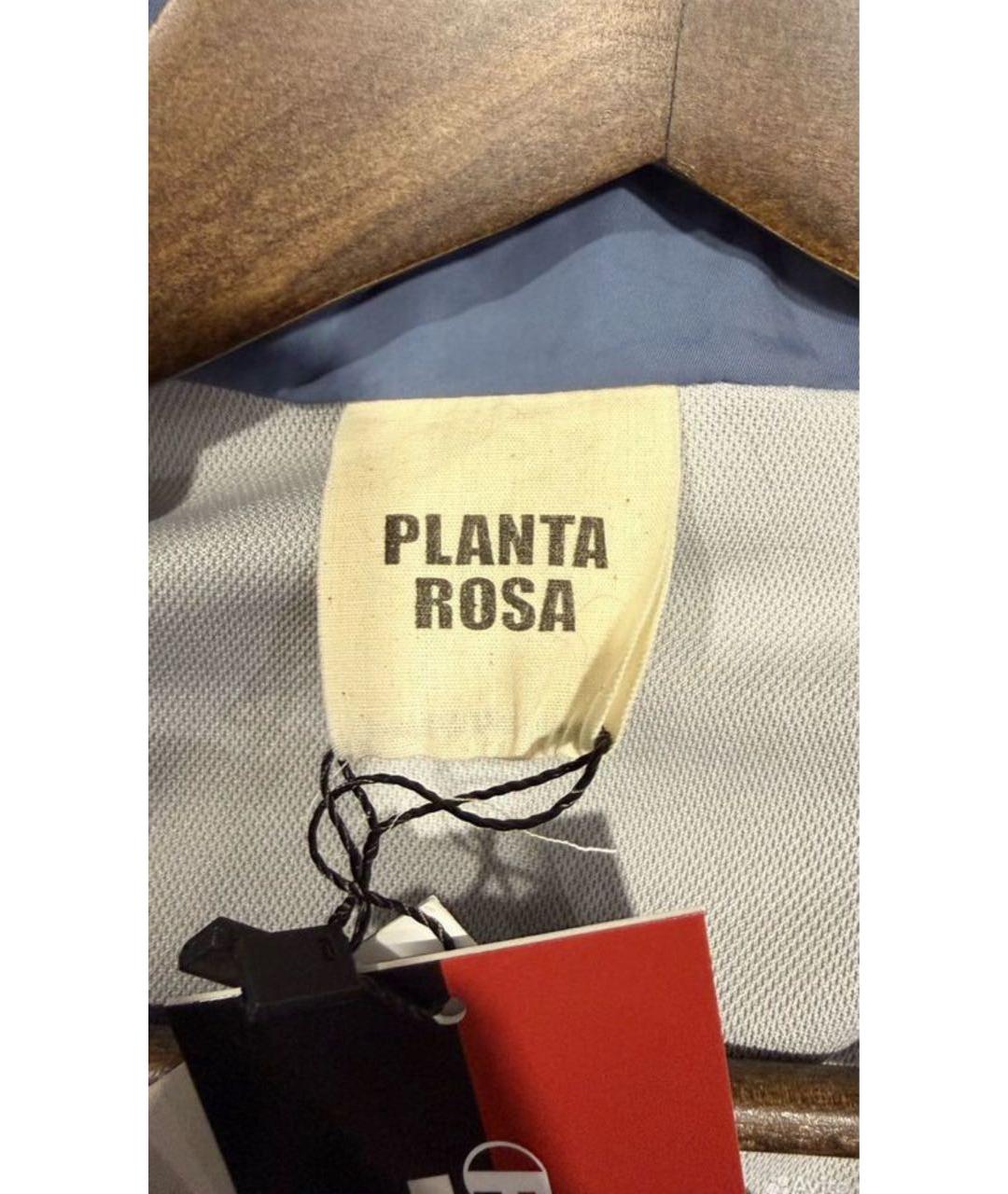 PLANTA ROSA Темно-синяя полиэстеровая куртка, фото 4