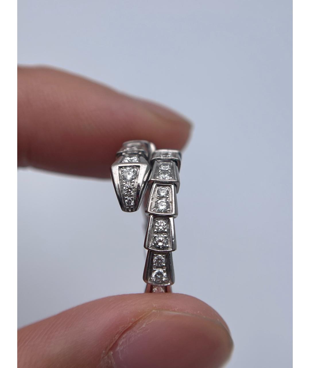 BVLGARI Серебряное кольцо из белого золота, фото 6