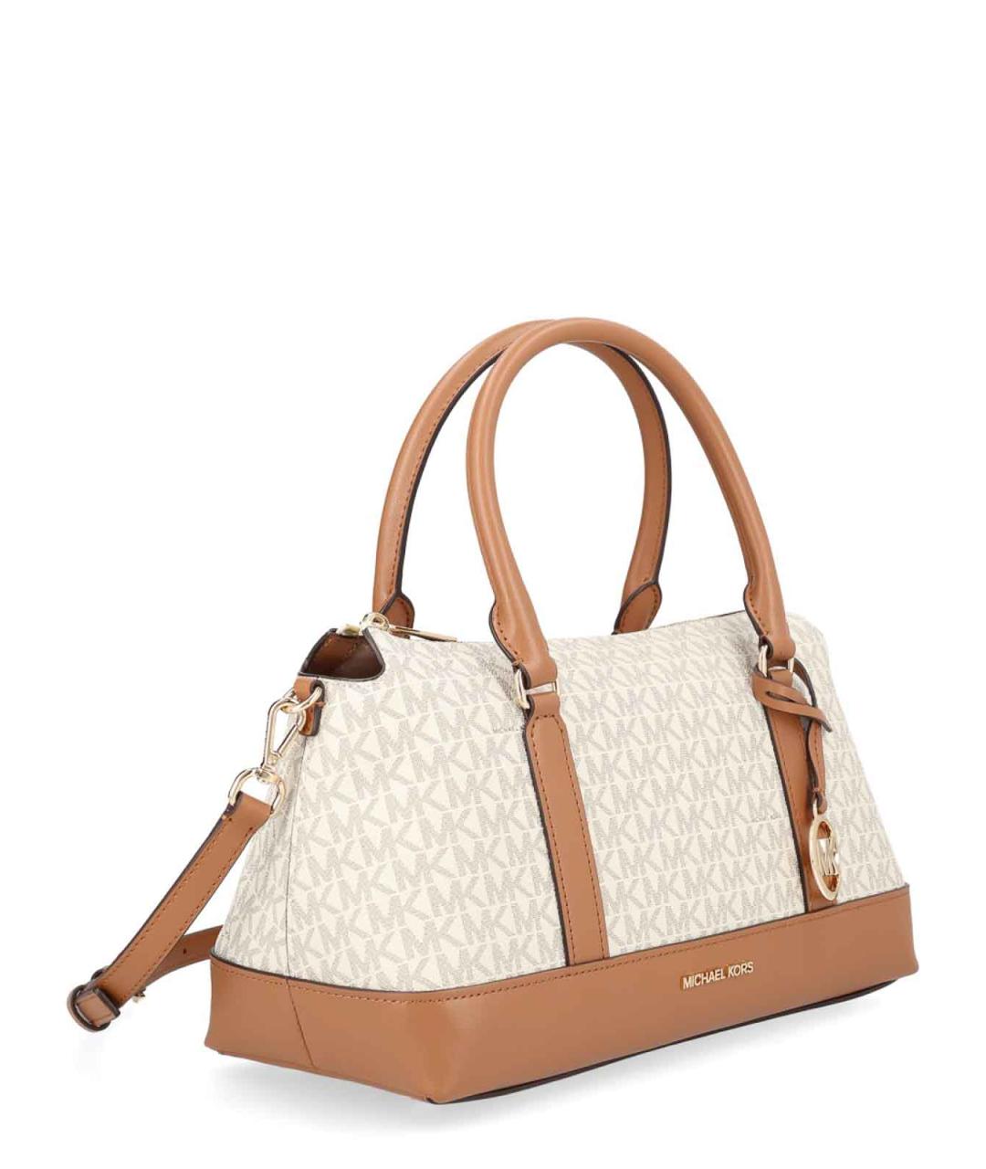 MICHAEL MICHAEL KORS Белая сумка тоут из искусственной кожи, фото 2