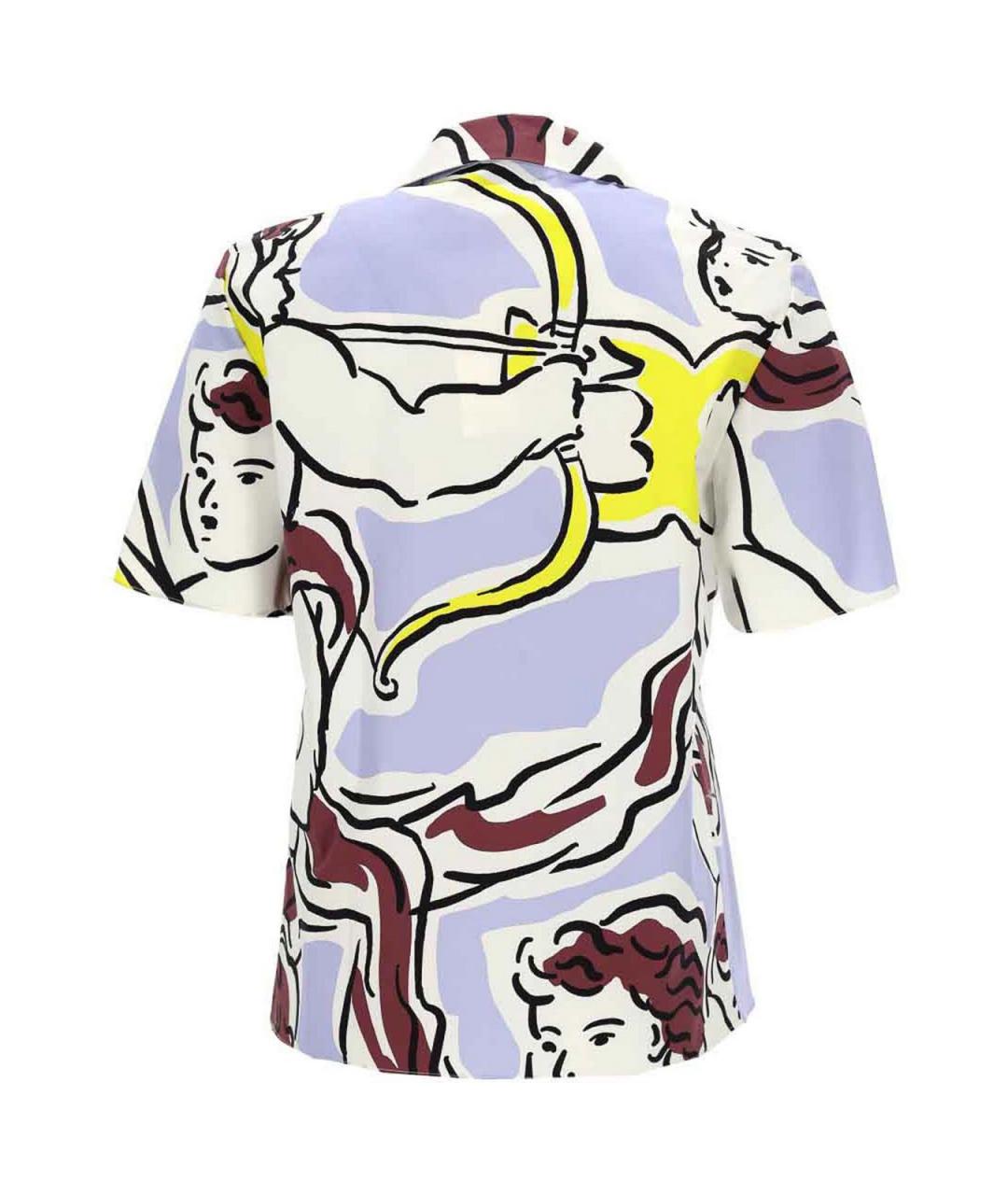 TORY BURCH Мульти хлопковая рубашка, фото 3