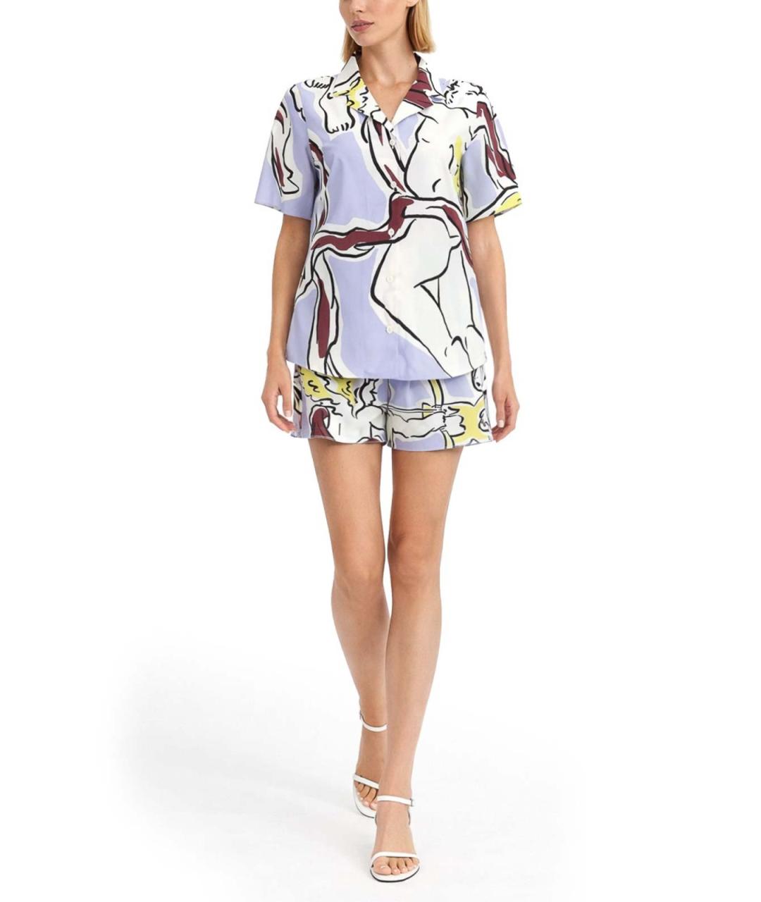 TORY BURCH Мульти хлопковая рубашка, фото 2