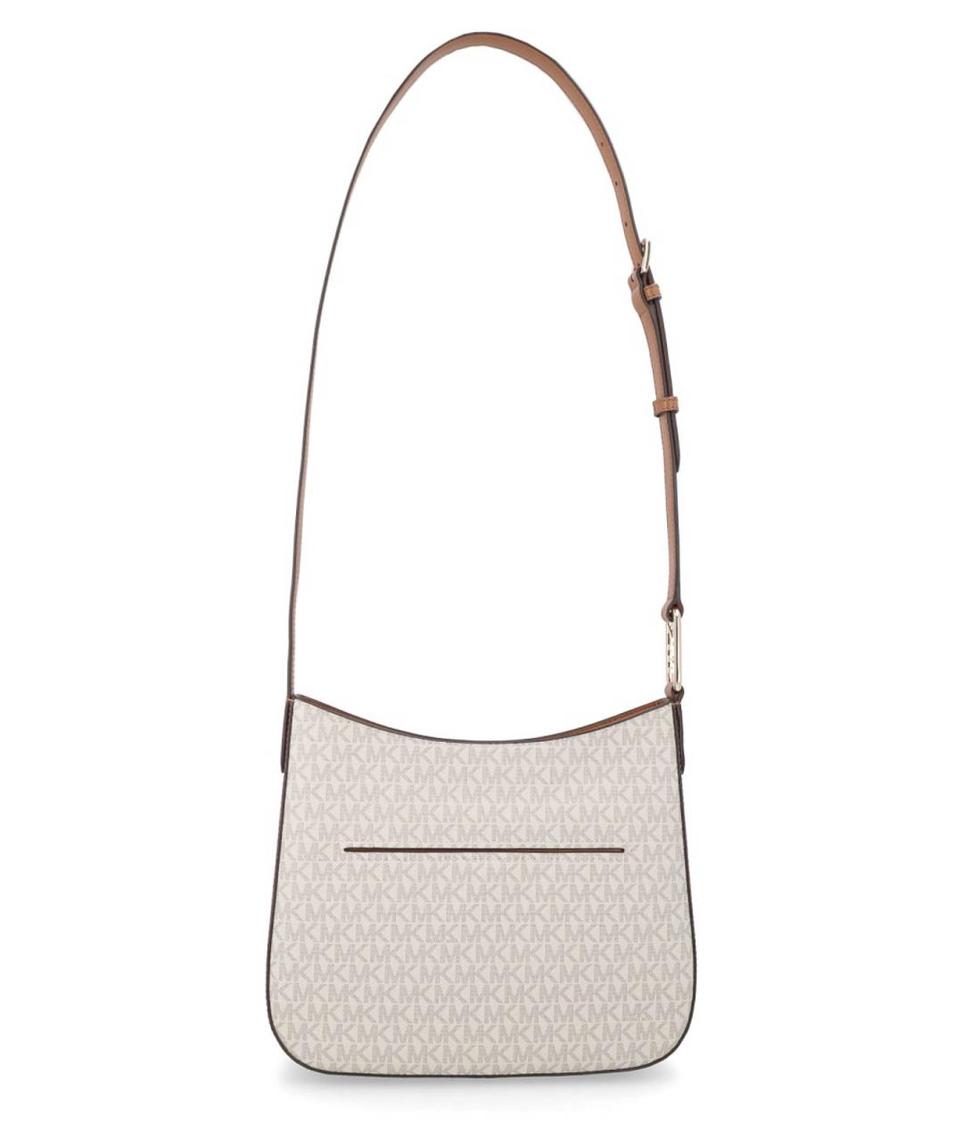 MICHAEL MICHAEL KORS Бежевая сумка через плечо из искусственной кожи, фото 2