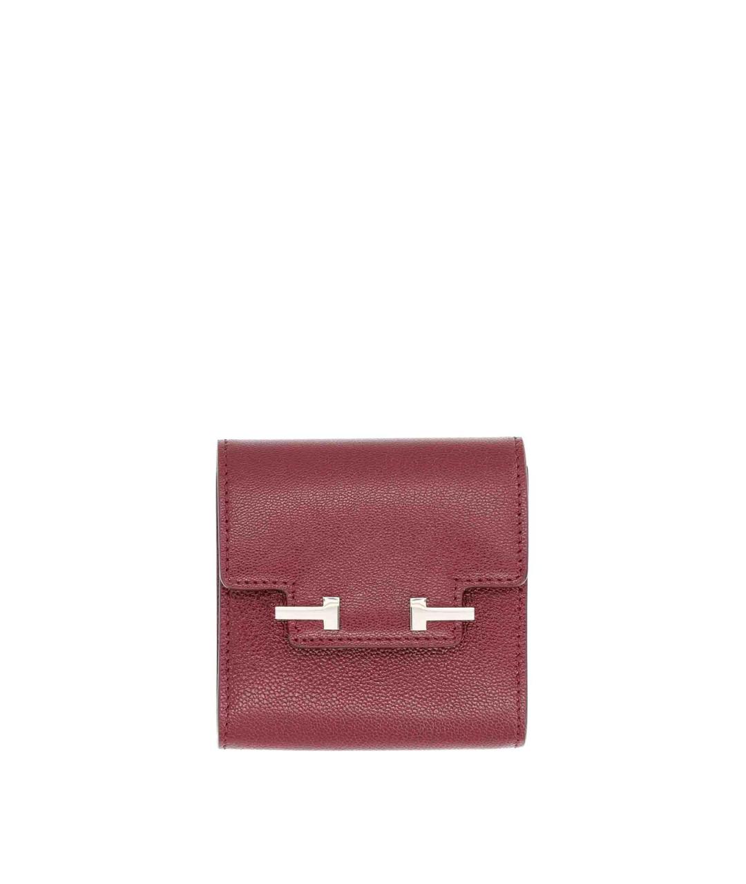 TOM FORD Красный кожаный кошелек, фото 1