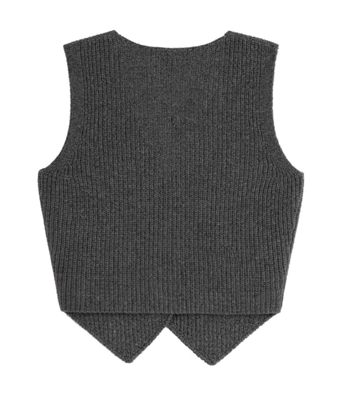 THE GARMENT Серая кашемировая жилетка, фото 2