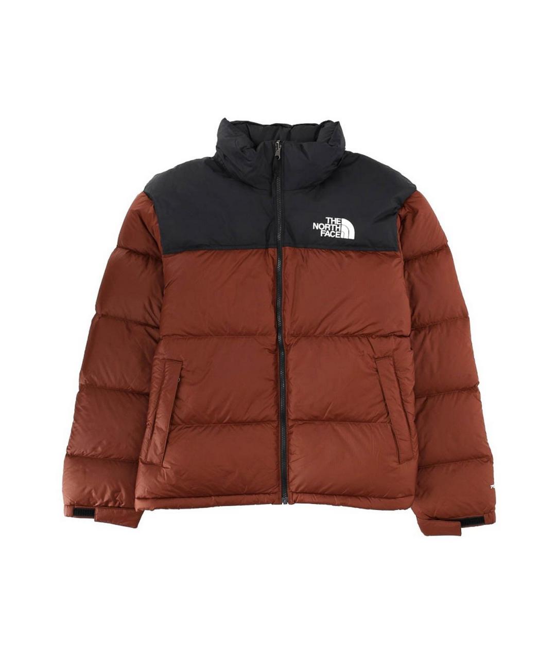THE NORTH FACE Коричневая синтетическая куртка, фото 1