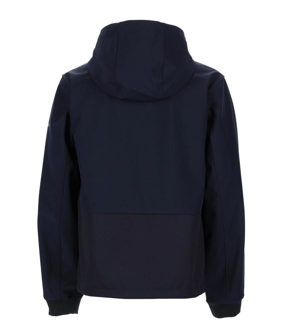 WOOLRICH Синяя полиэстеровая куртка, фото 2