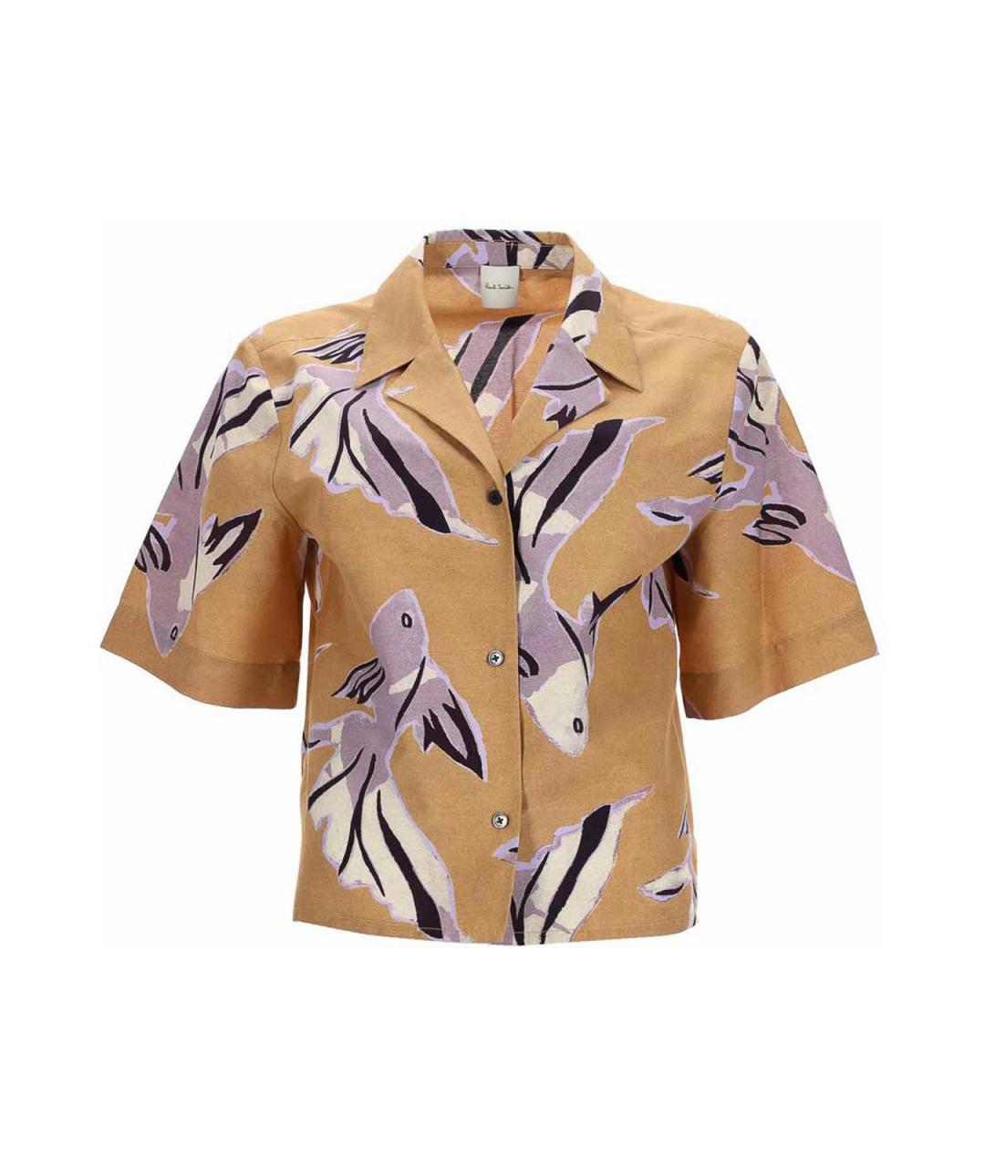 PAUL SMITH Мульти хлопковая рубашка, фото 1