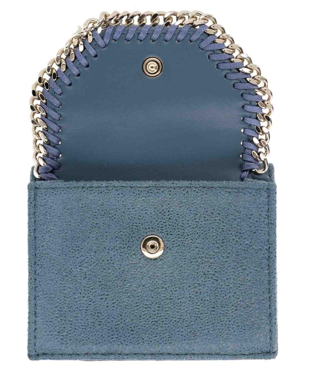 STELLA MCCARTNEY Синий кошелек из искусственной кожи, фото 4