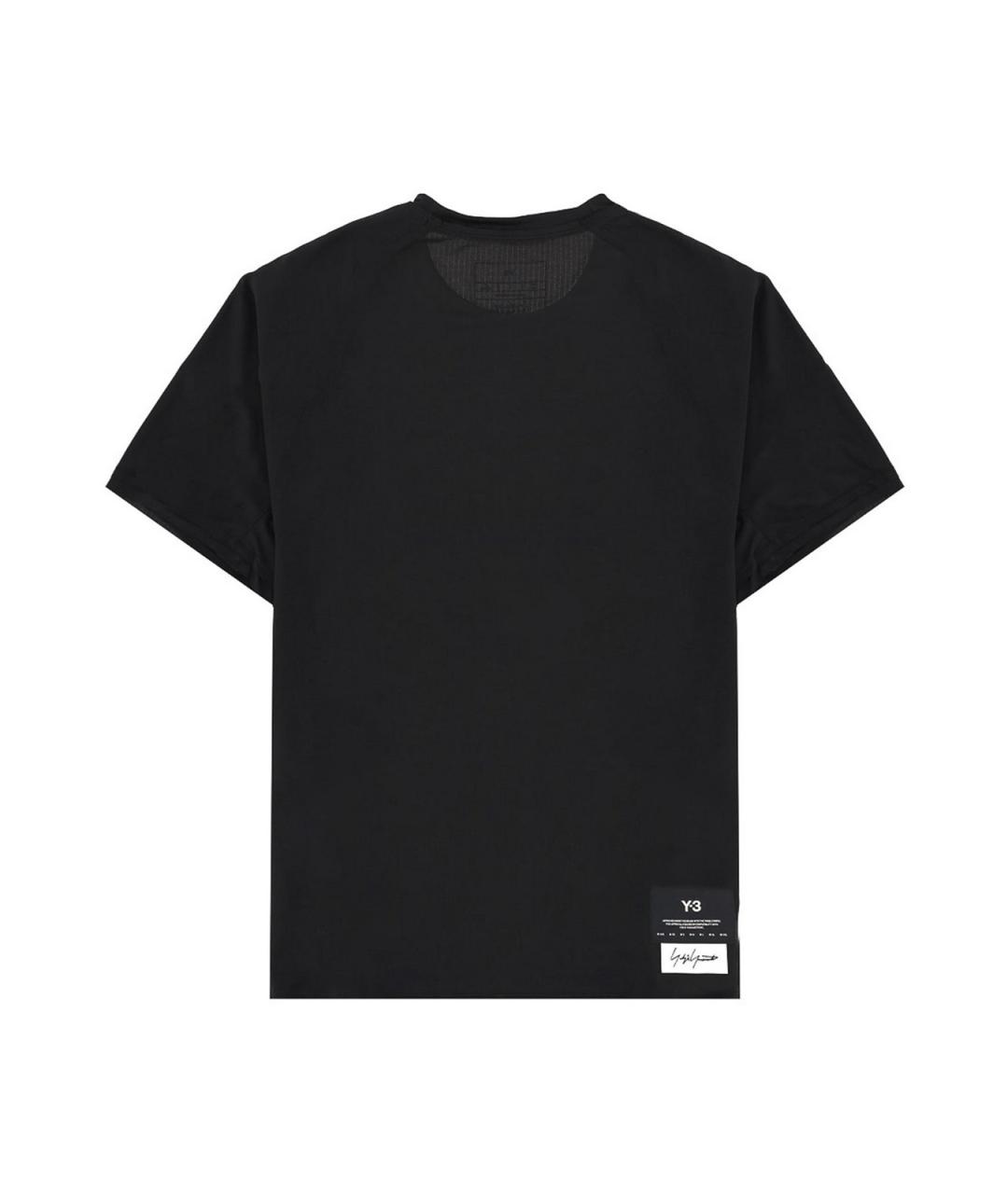Y-3 Черная футболка, фото 2