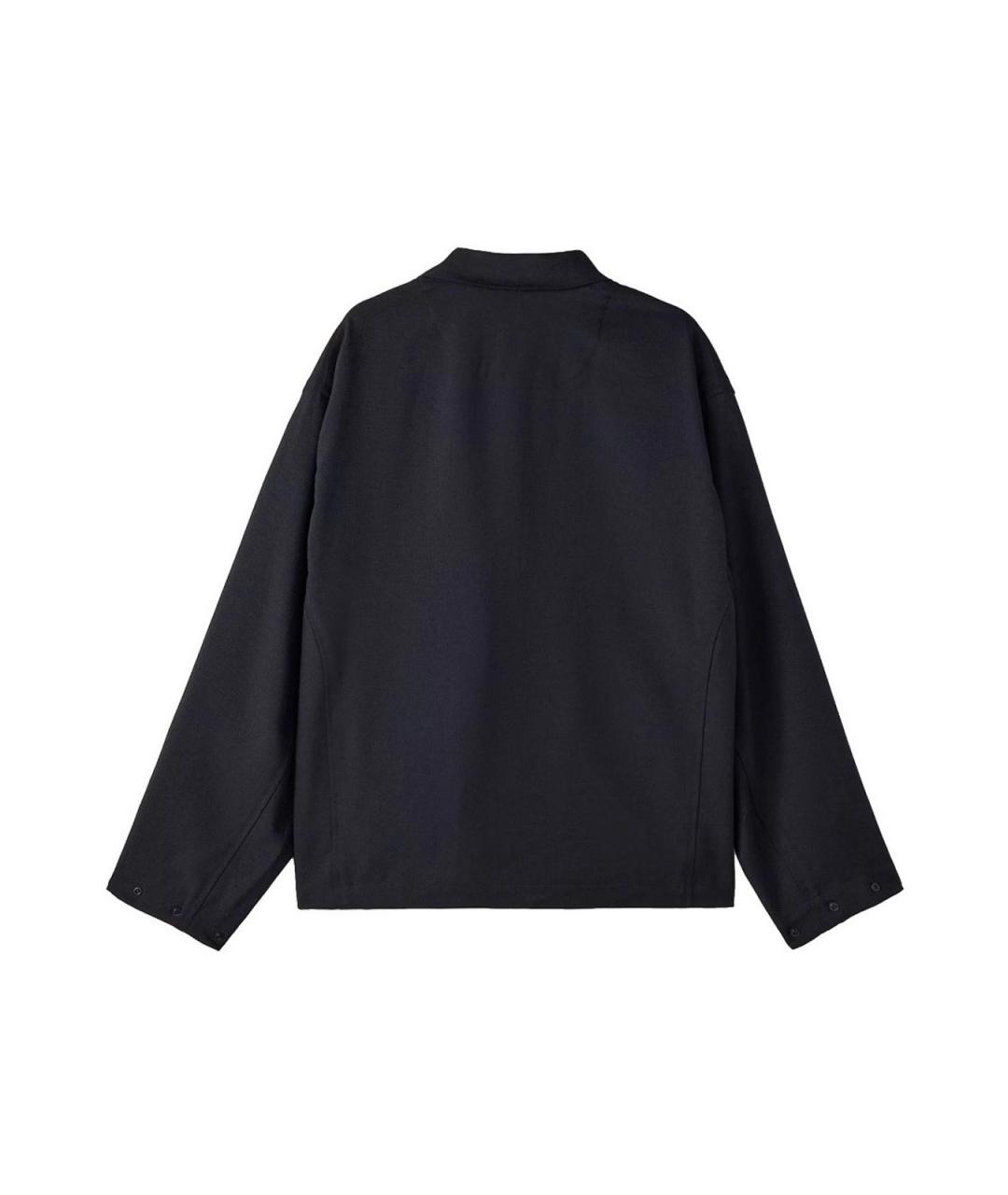 Y-3 Черная полиэстеровая куртка, фото 2