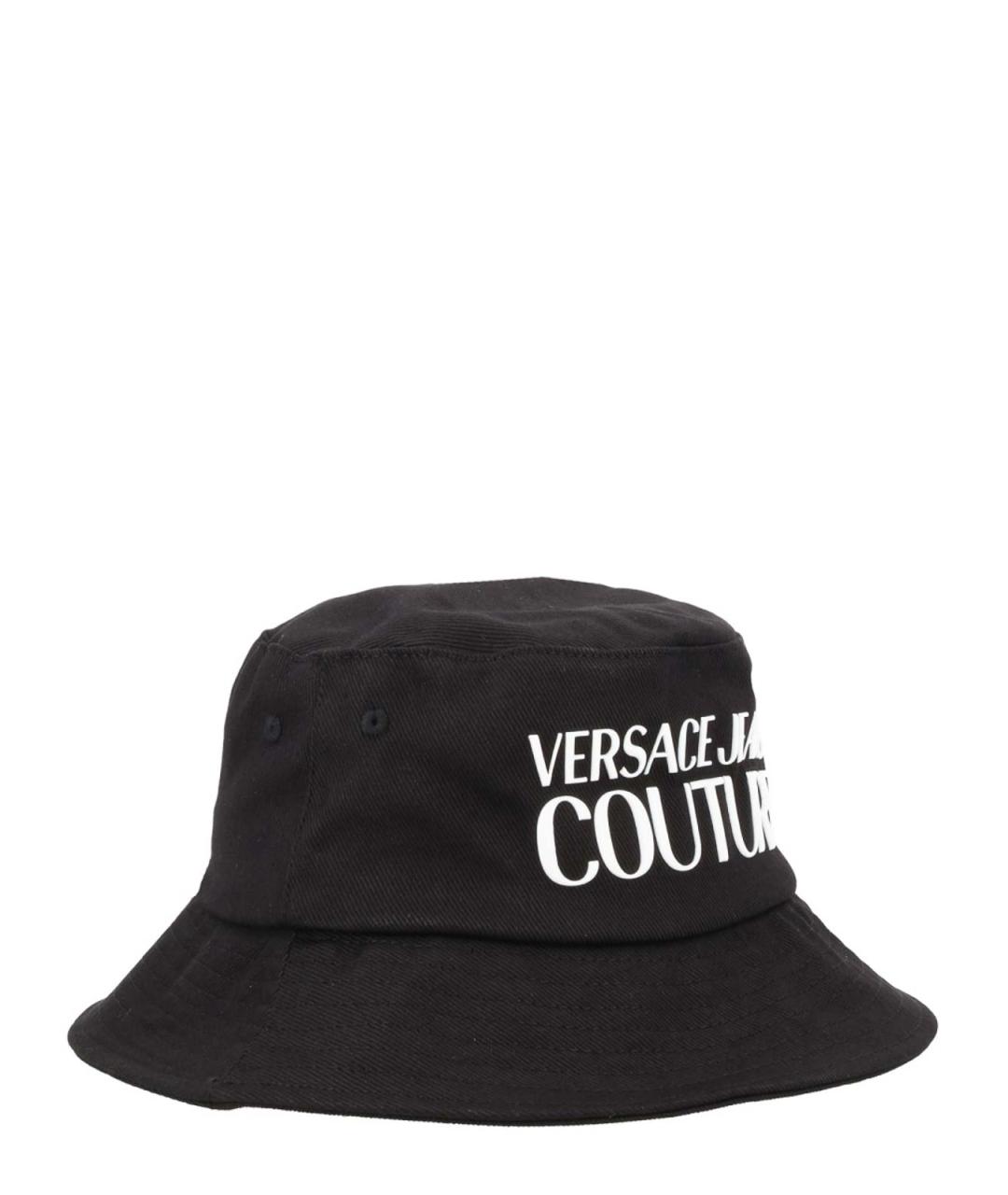 VERSACE JEANS COUTURE Черная хлопковая шляпа, фото 3