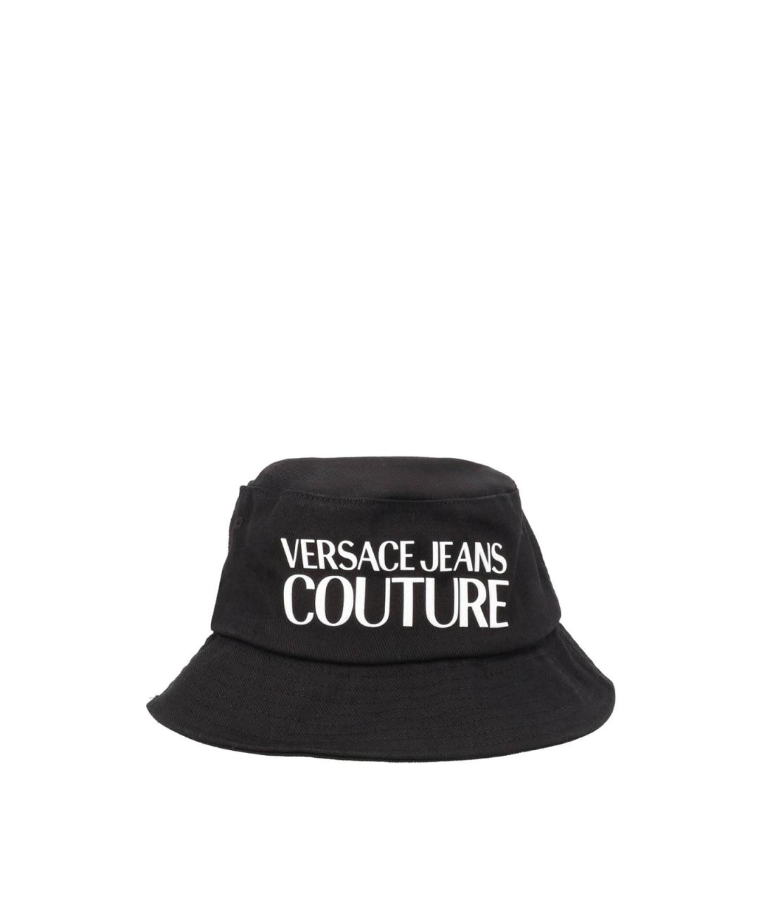 VERSACE JEANS COUTURE Черная хлопковая шляпа, фото 1