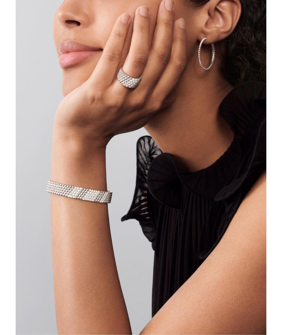 VAN CLEEF & ARPELS Серебряные серьги из белого золота, фото 7