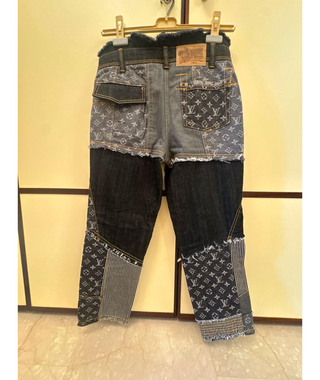 LOUIS VUITTON Мульти джинсы слим, фото 2