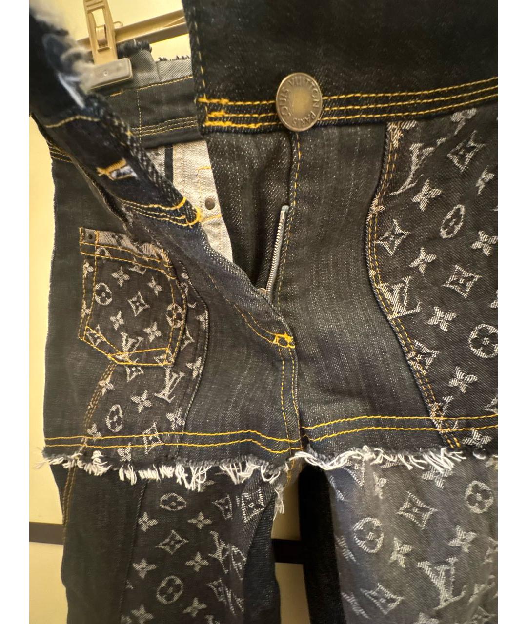 LOUIS VUITTON Мульти джинсы слим, фото 4
