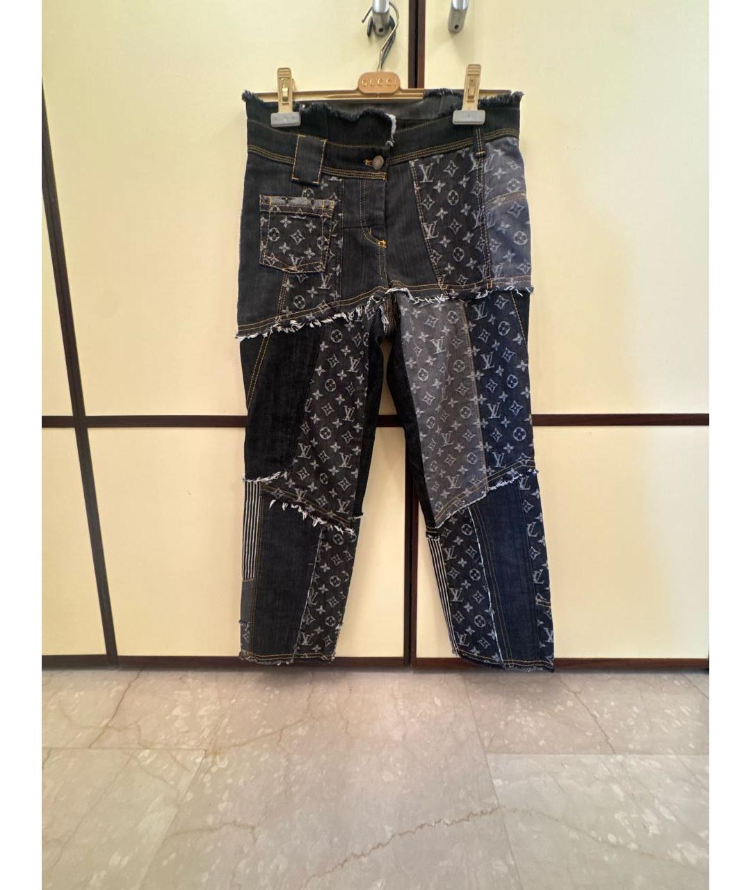 LOUIS VUITTON Мульти джинсы слим, фото 5