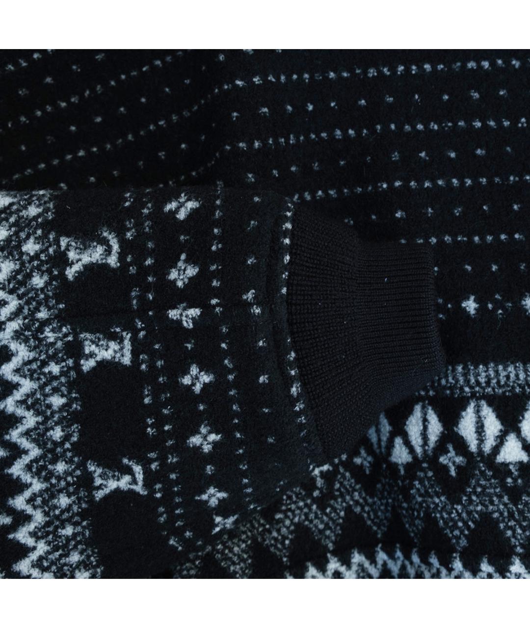 LOUIS VUITTON Черная шерстяная куртка, фото 7