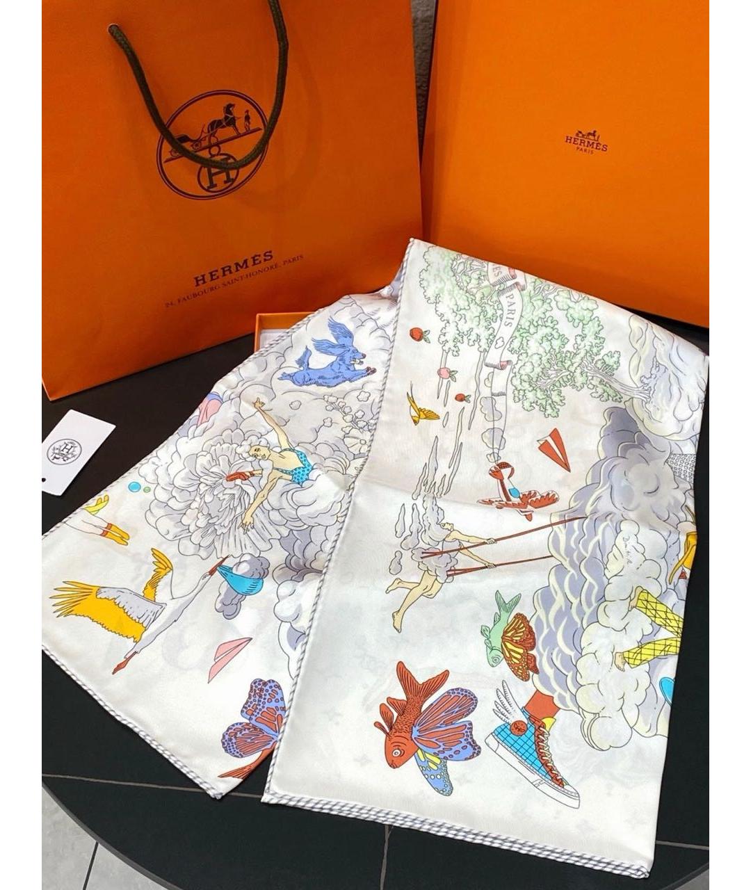 HERMES Шарф, фото 3