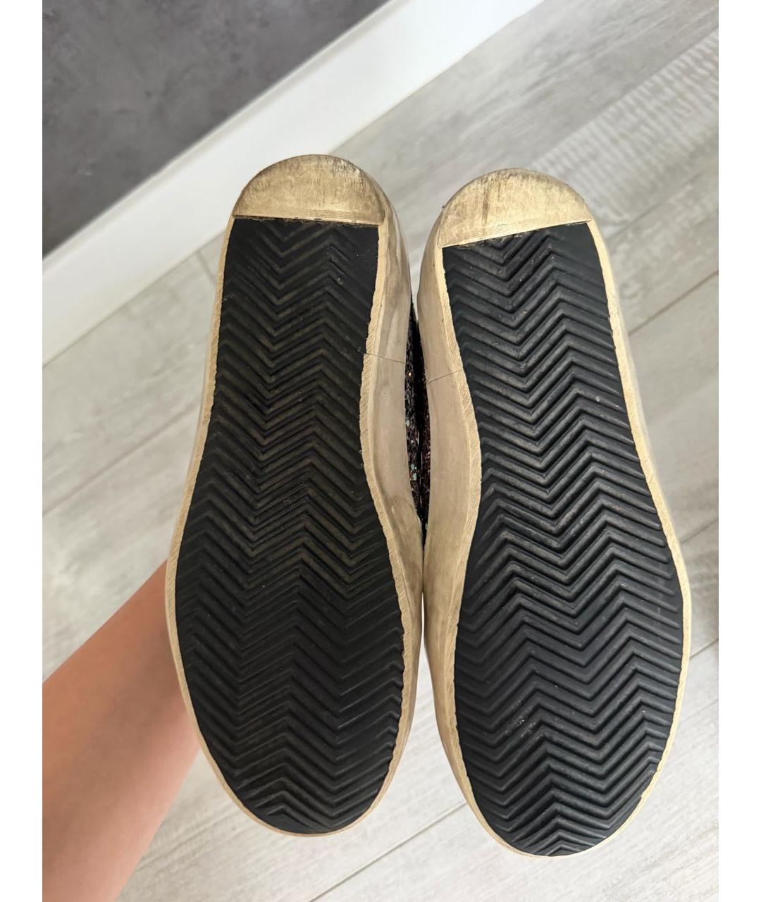 GOLDEN GOOSE Кеды из кожи аллигатора, фото 6
