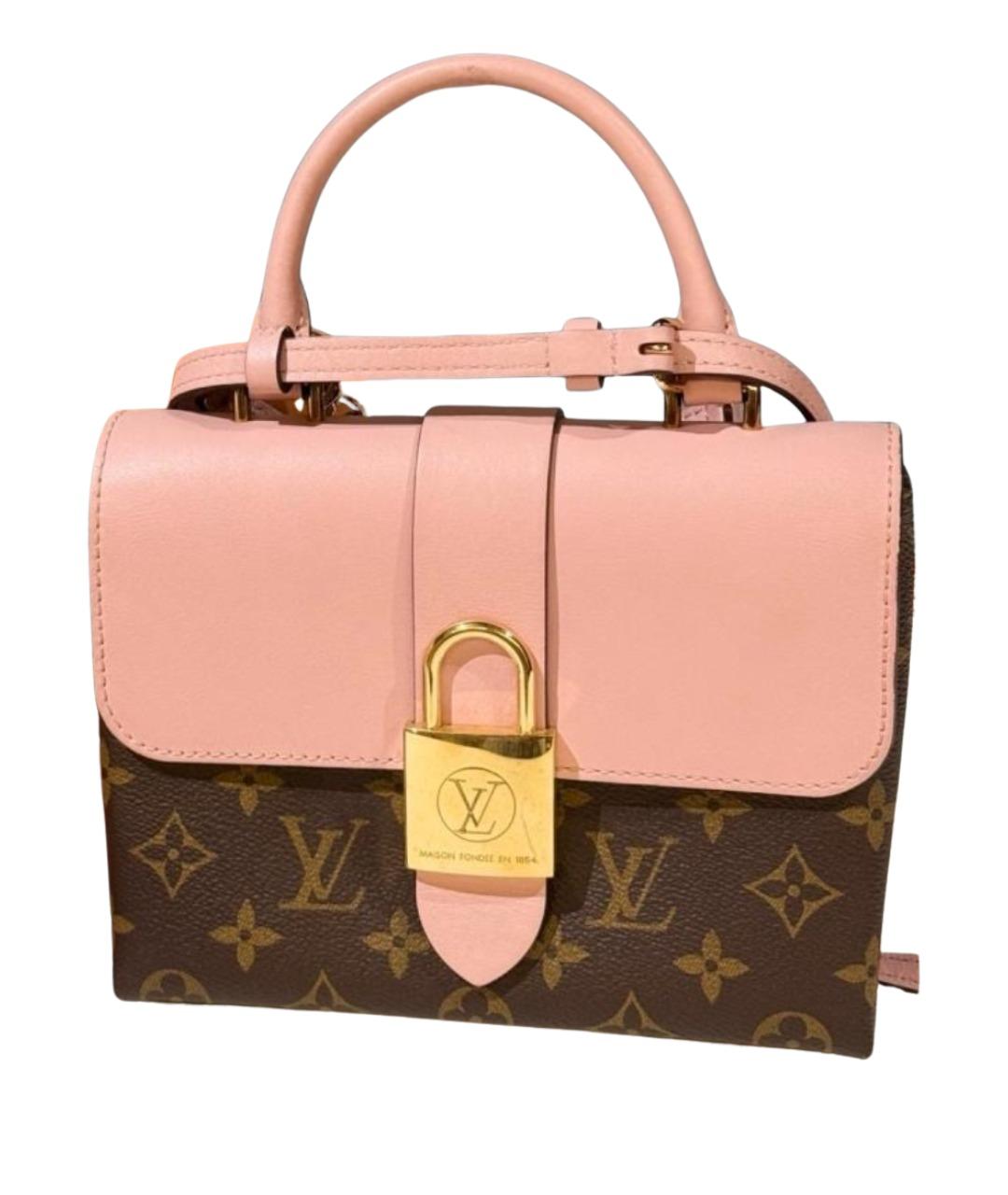 LOUIS VUITTON Коричневая сумка через плечо из искусственной кожи, фото 1