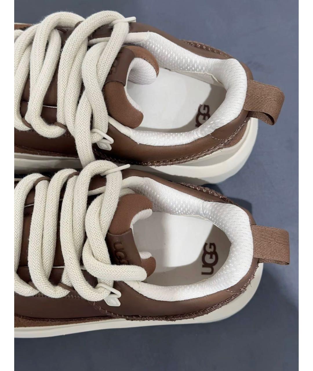 UGG Коричневые ботинки, фото 3