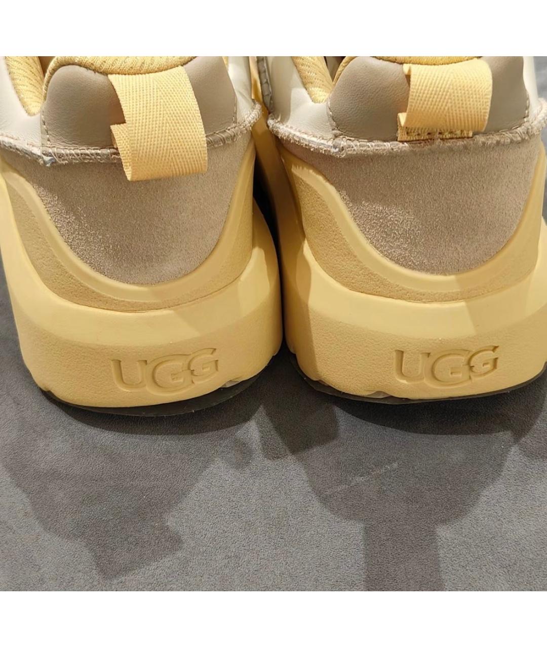 UGG Бежевые ботинки, фото 4