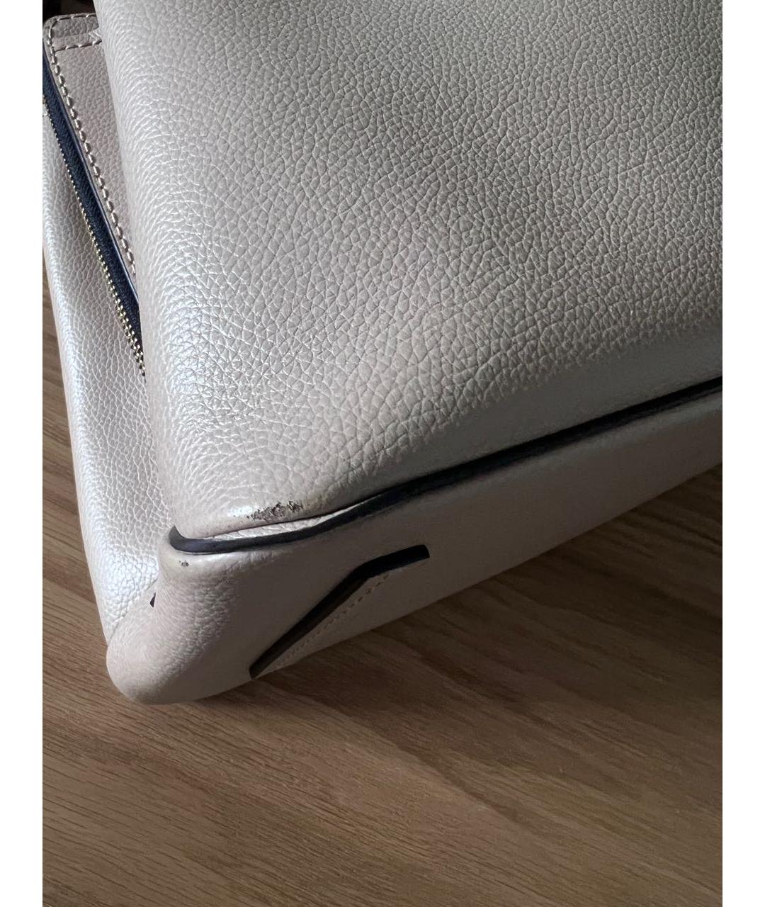 MARC BY MARC JACOBS Бежевая кожаная сумка тоут, фото 5