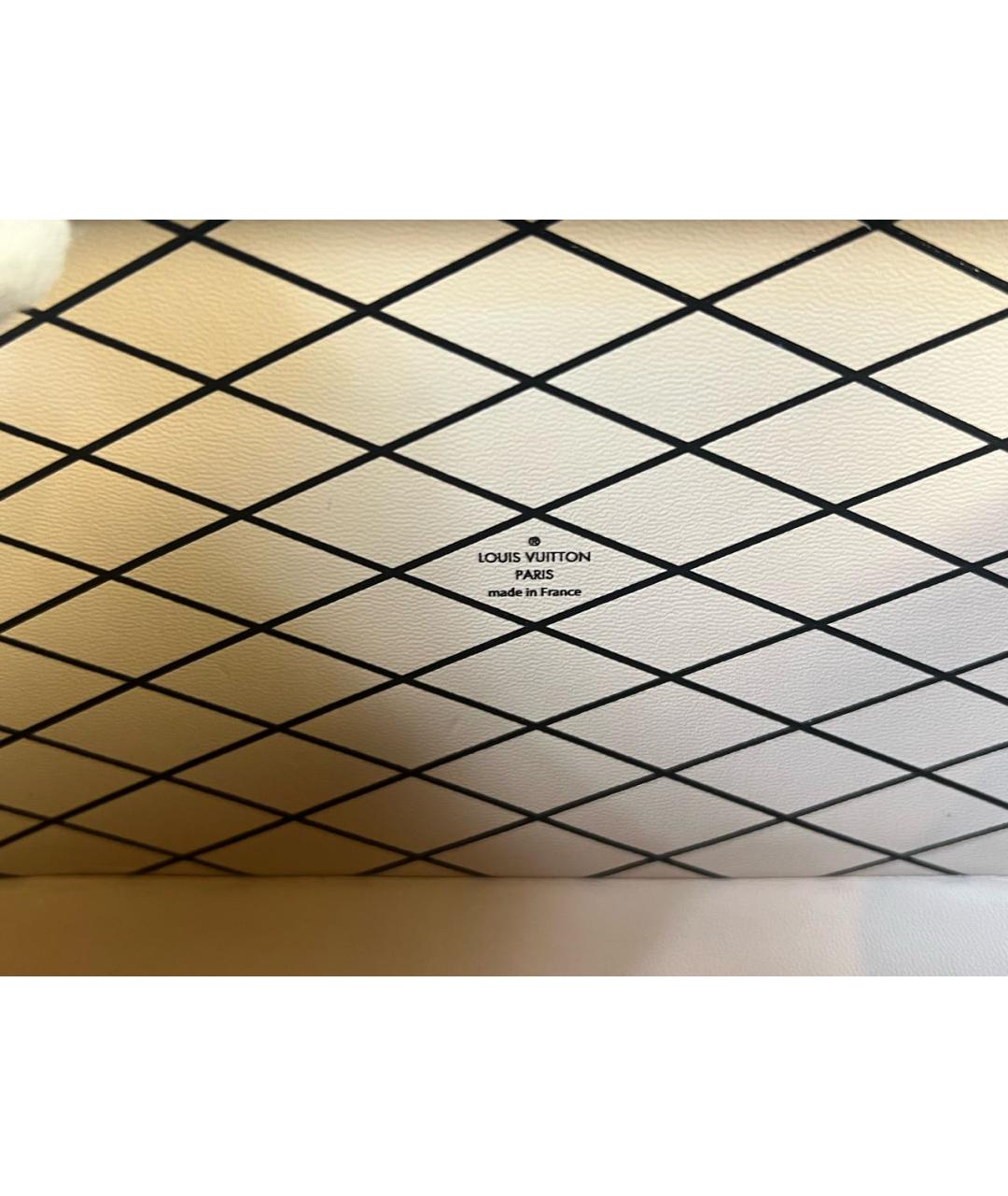 LOUIS VUITTON Черная кожаная сумка через плечо, фото 7