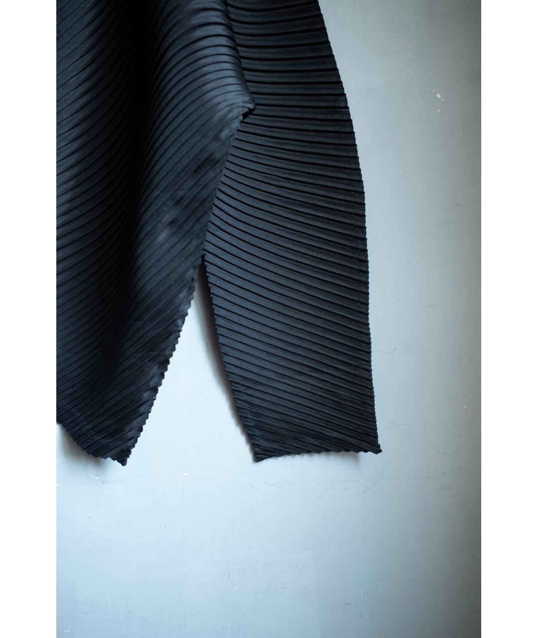 ISSEY MIYAKE Черная синтетическая рубашка, фото 6