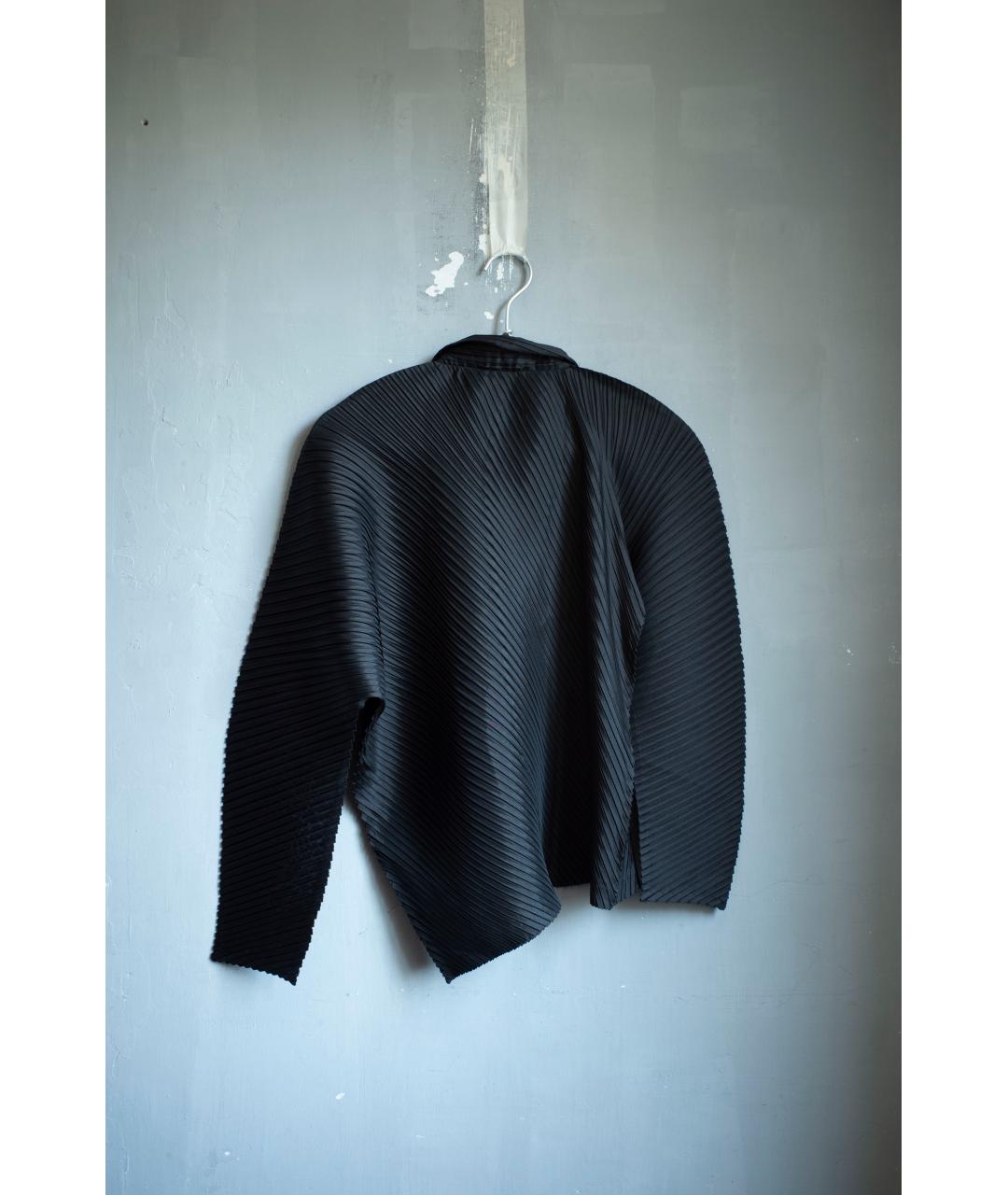 ISSEY MIYAKE Черная синтетическая рубашка, фото 2