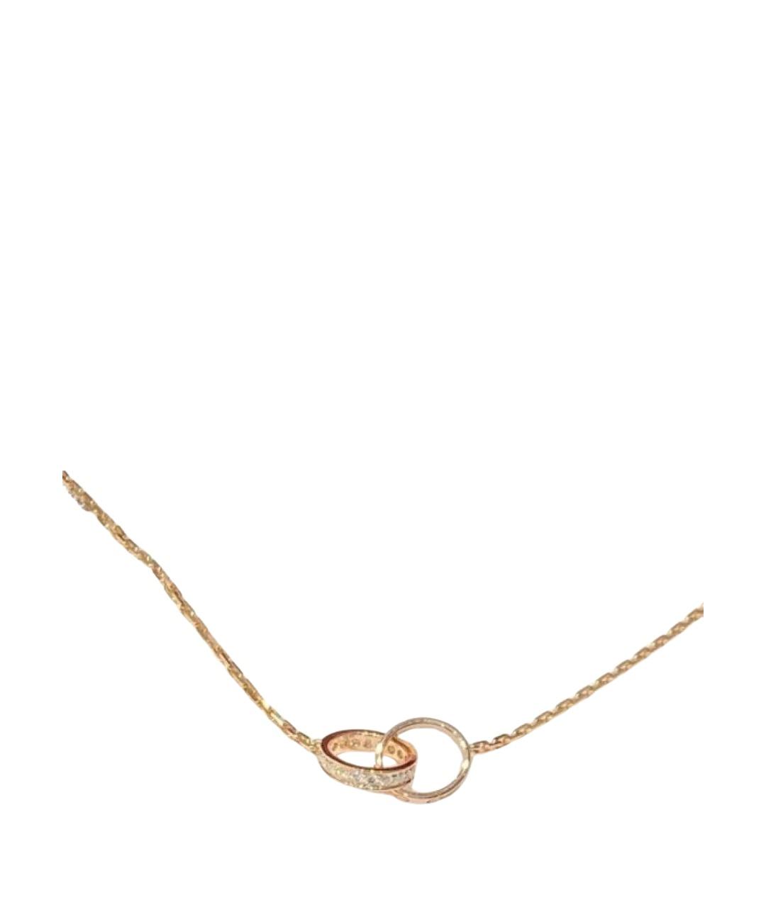 CARTIER Золотое колье из розового золота, фото 1