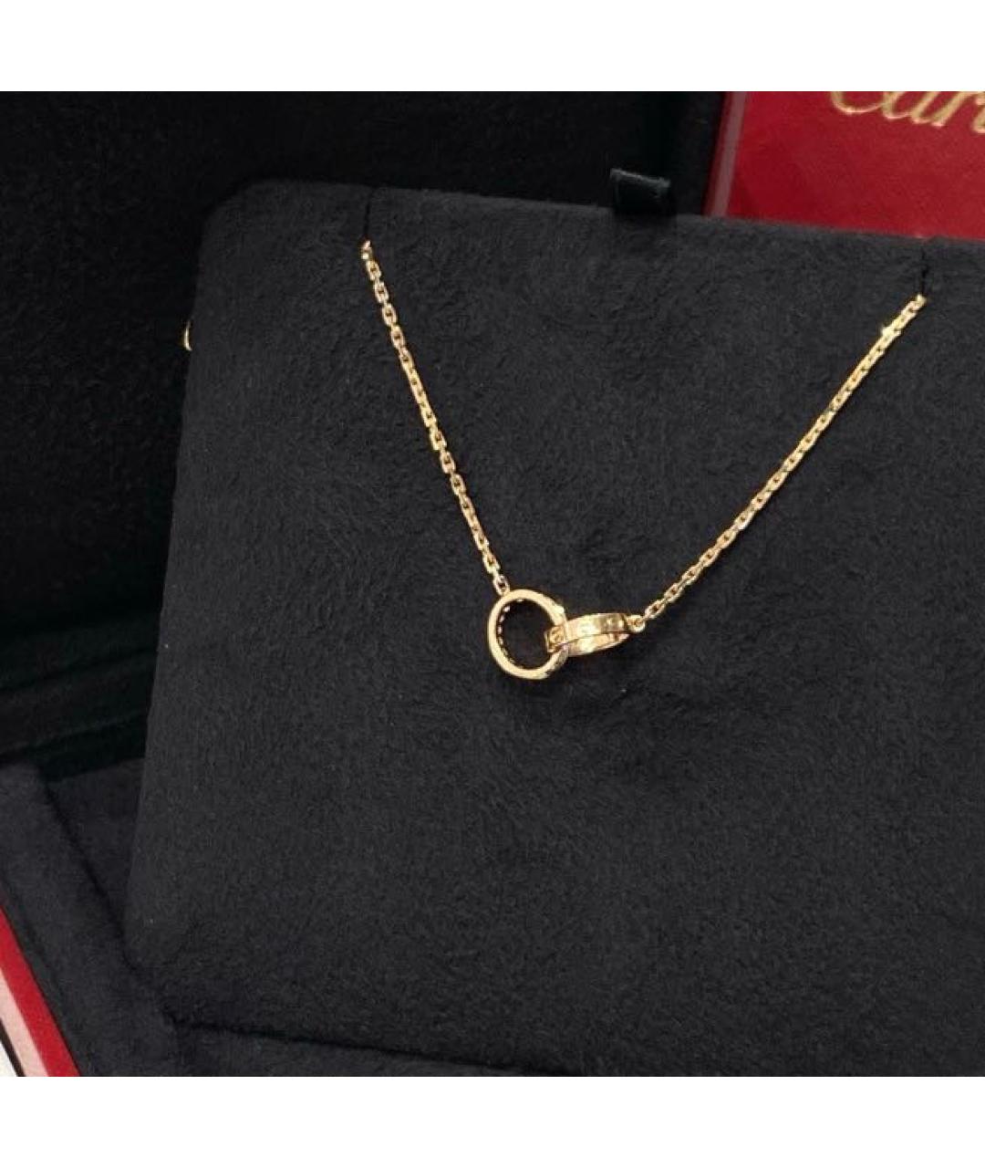 CARTIER Золотое колье из розового золота, фото 4
