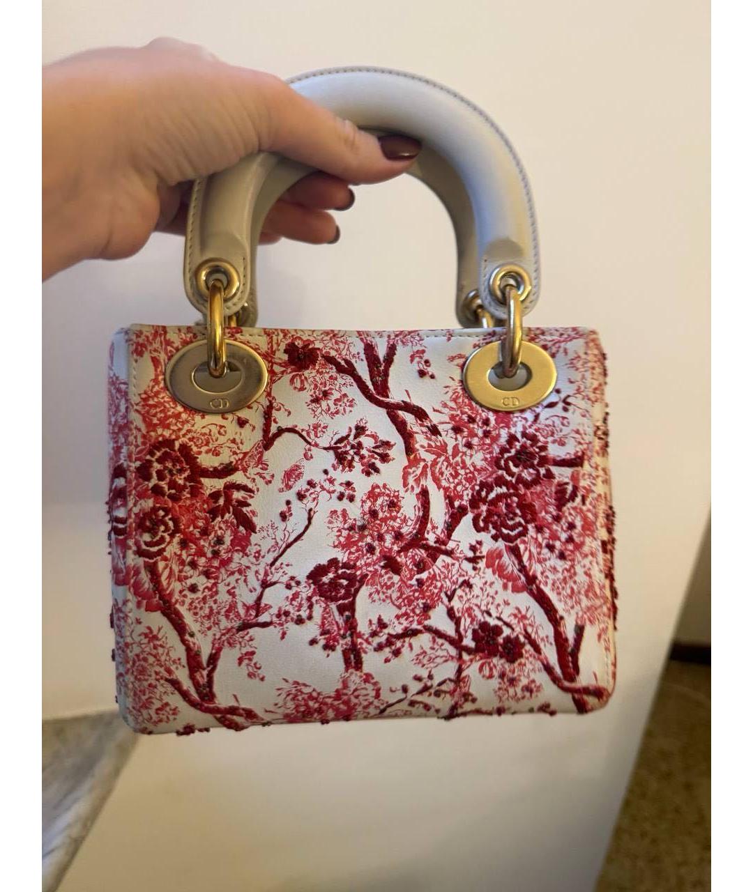 CHRISTIAN DIOR Мульти кожаная сумка с короткими ручками, фото 2