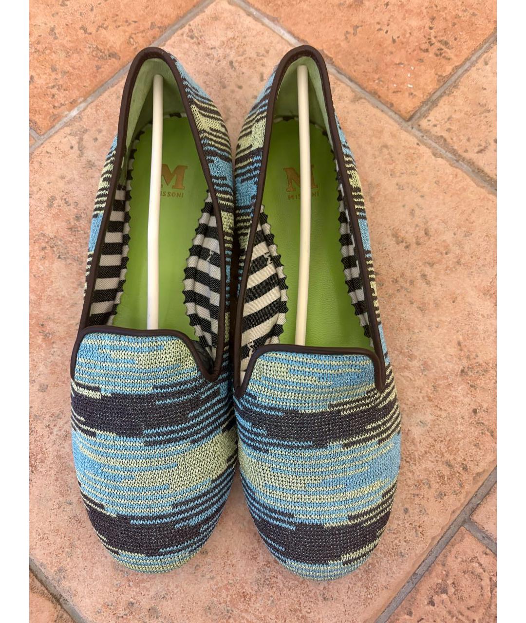 M MISSONI Мульти текстильные лоферы, фото 2