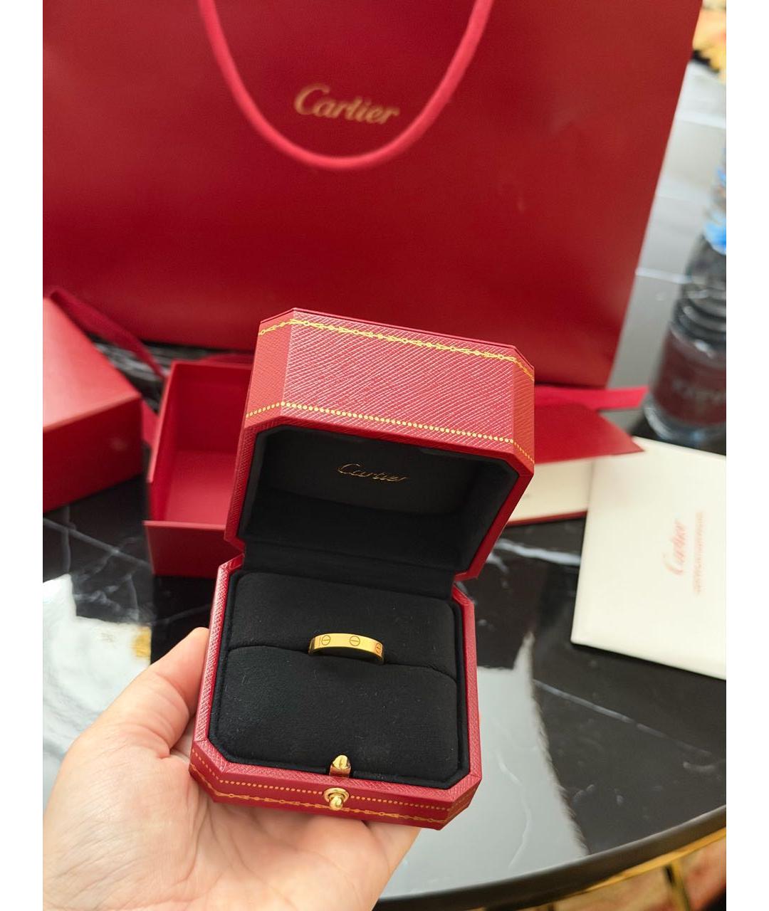 CARTIER Золотое кольцо из желтого золота, фото 5