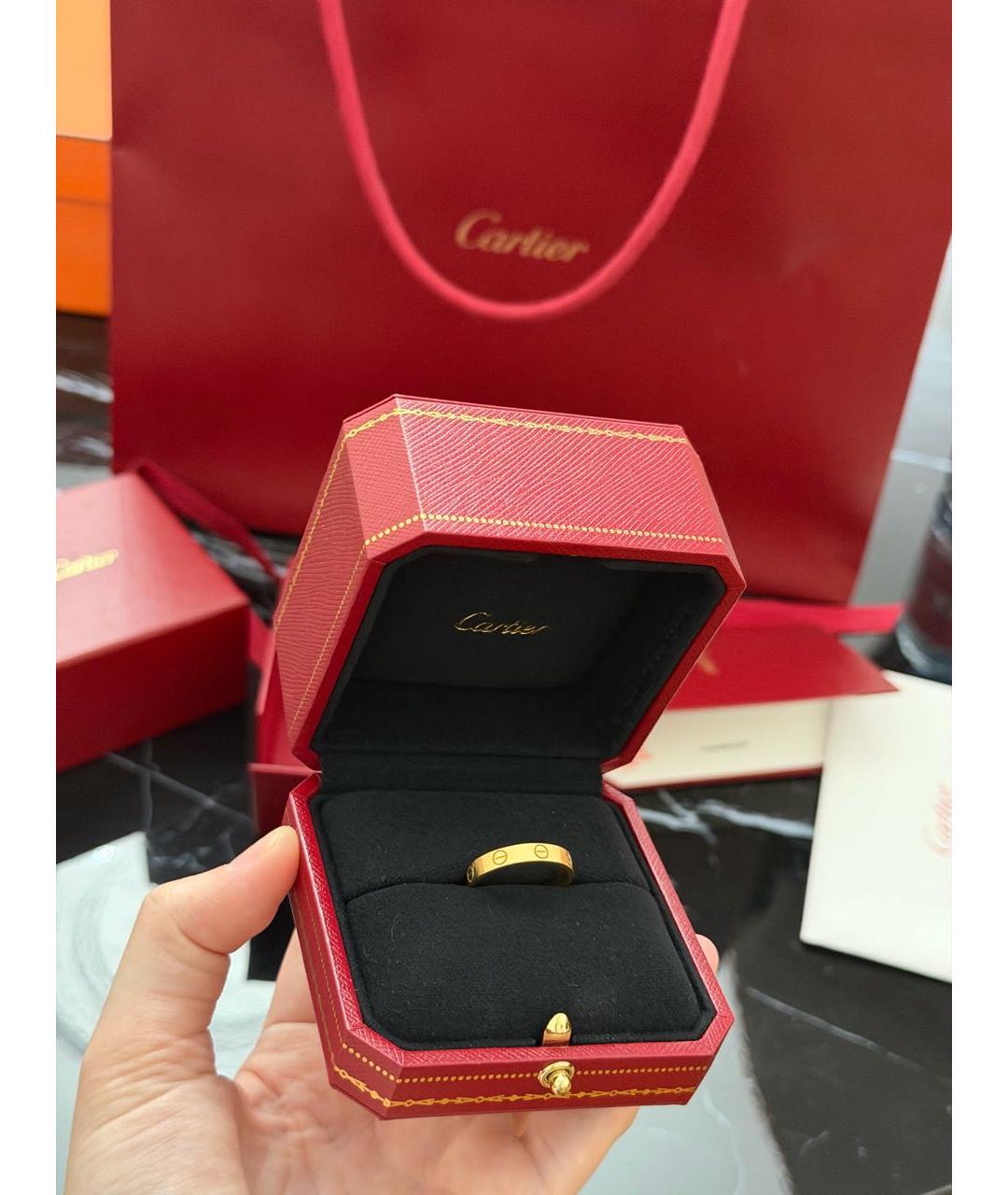 CARTIER Золотое кольцо из желтого золота, фото 2